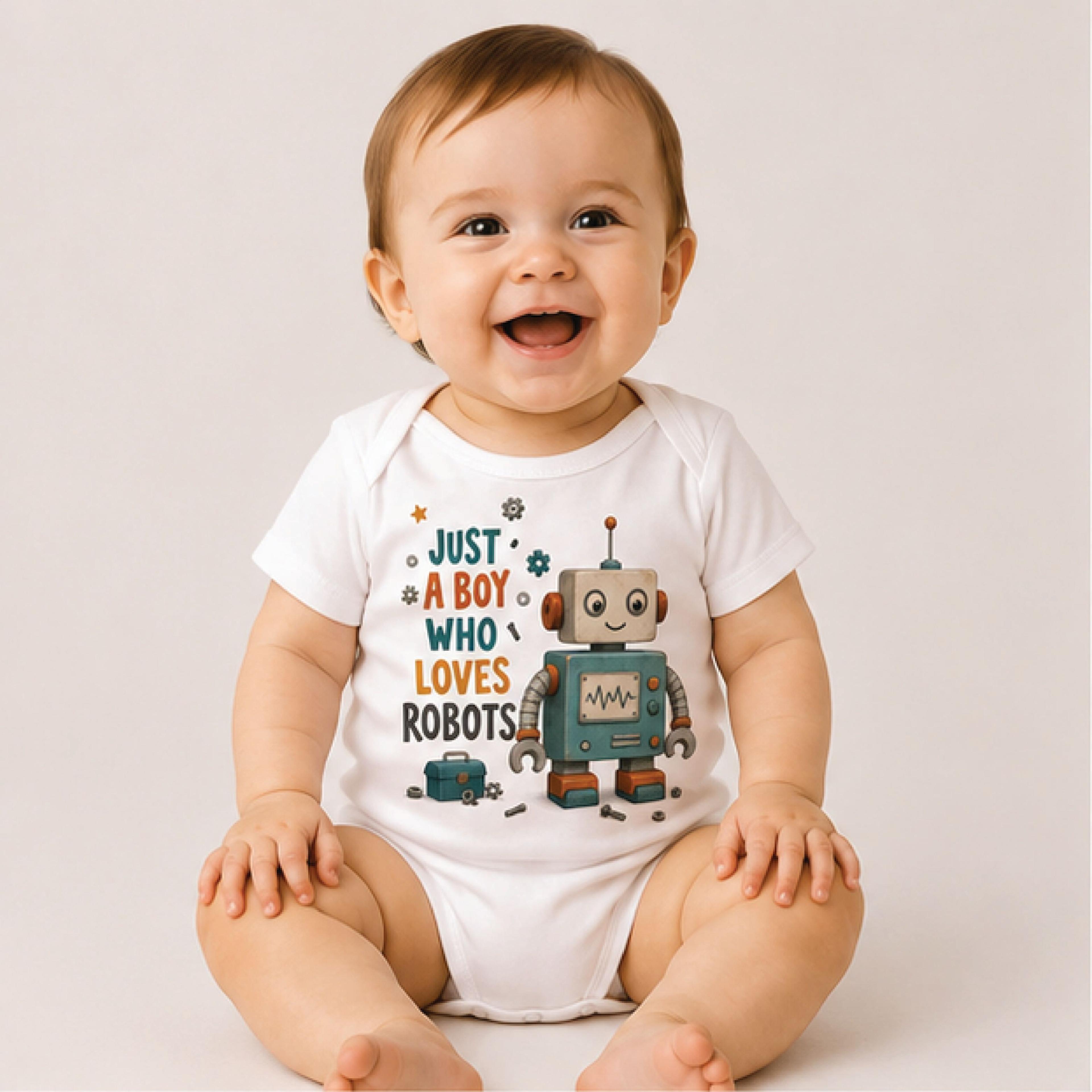 just a boy who loves robots toddler shirt, robot kids tee, future engineer shirt, stem science gift for boys