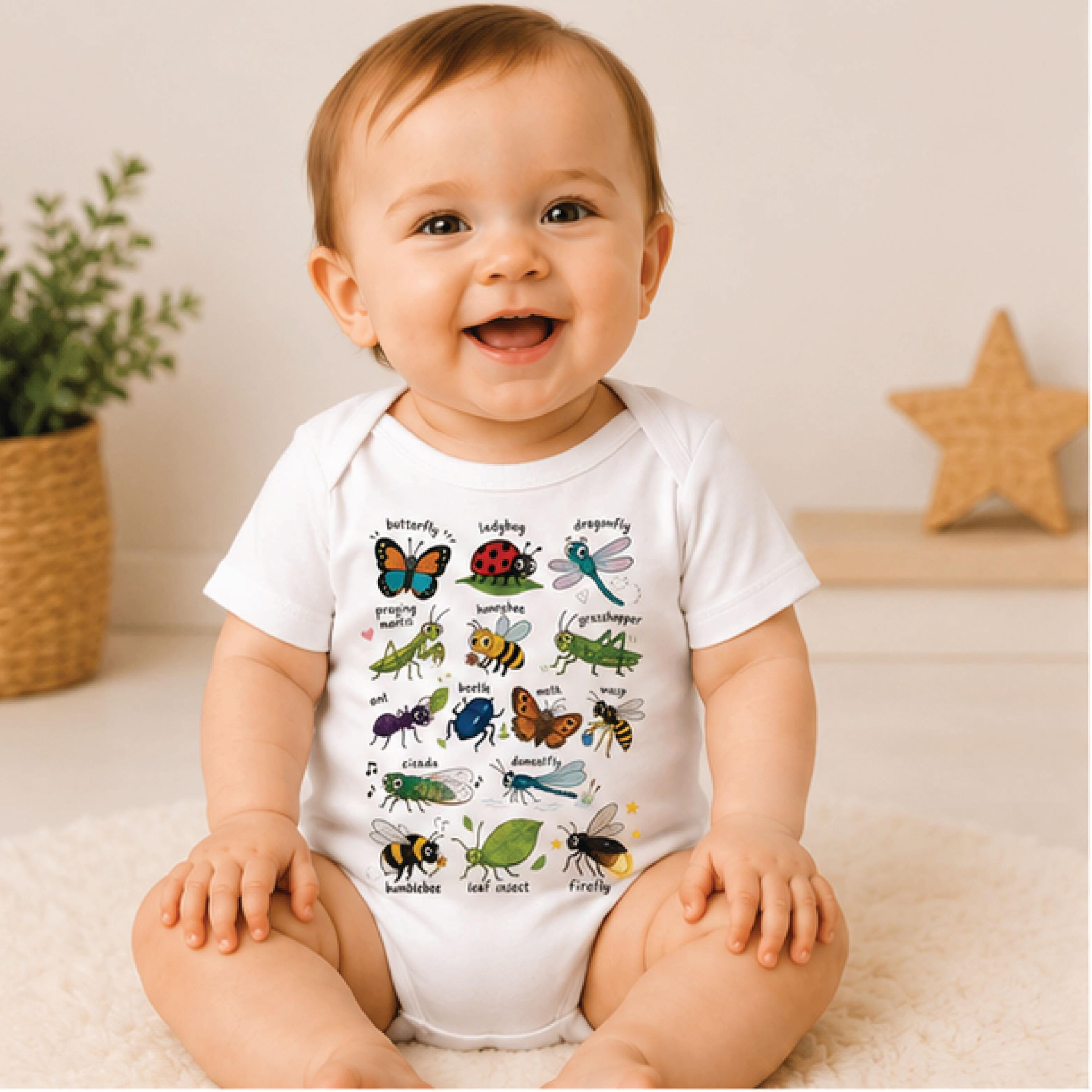 bug alphabet kids shirt, cute insect abc toddler tee, educational bug learning shirt, nature explorer gift for kids