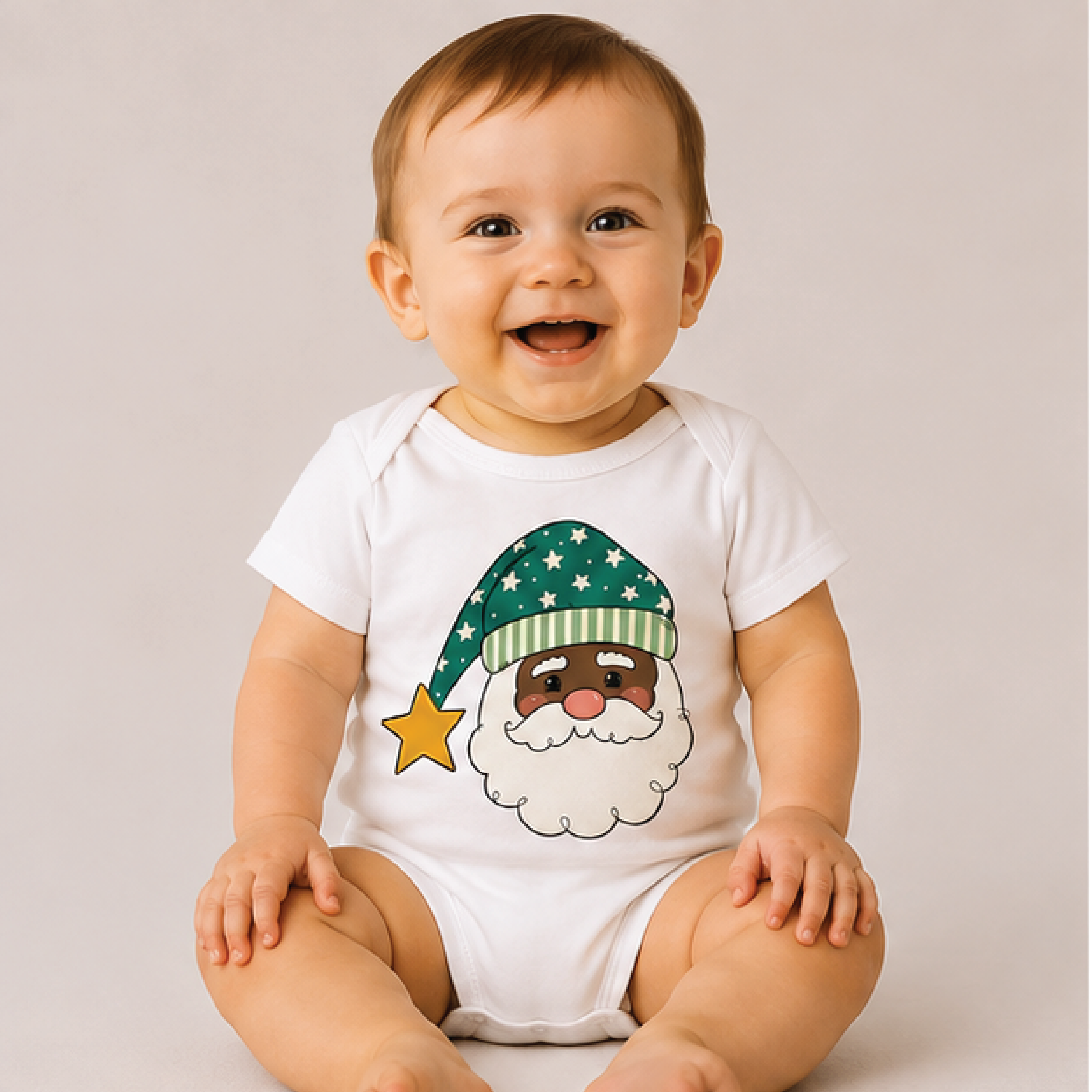 santa face christmas kids shirt, cute santa claus toddler tee, festive holiday kids shirt, christmas outfit for boys gir