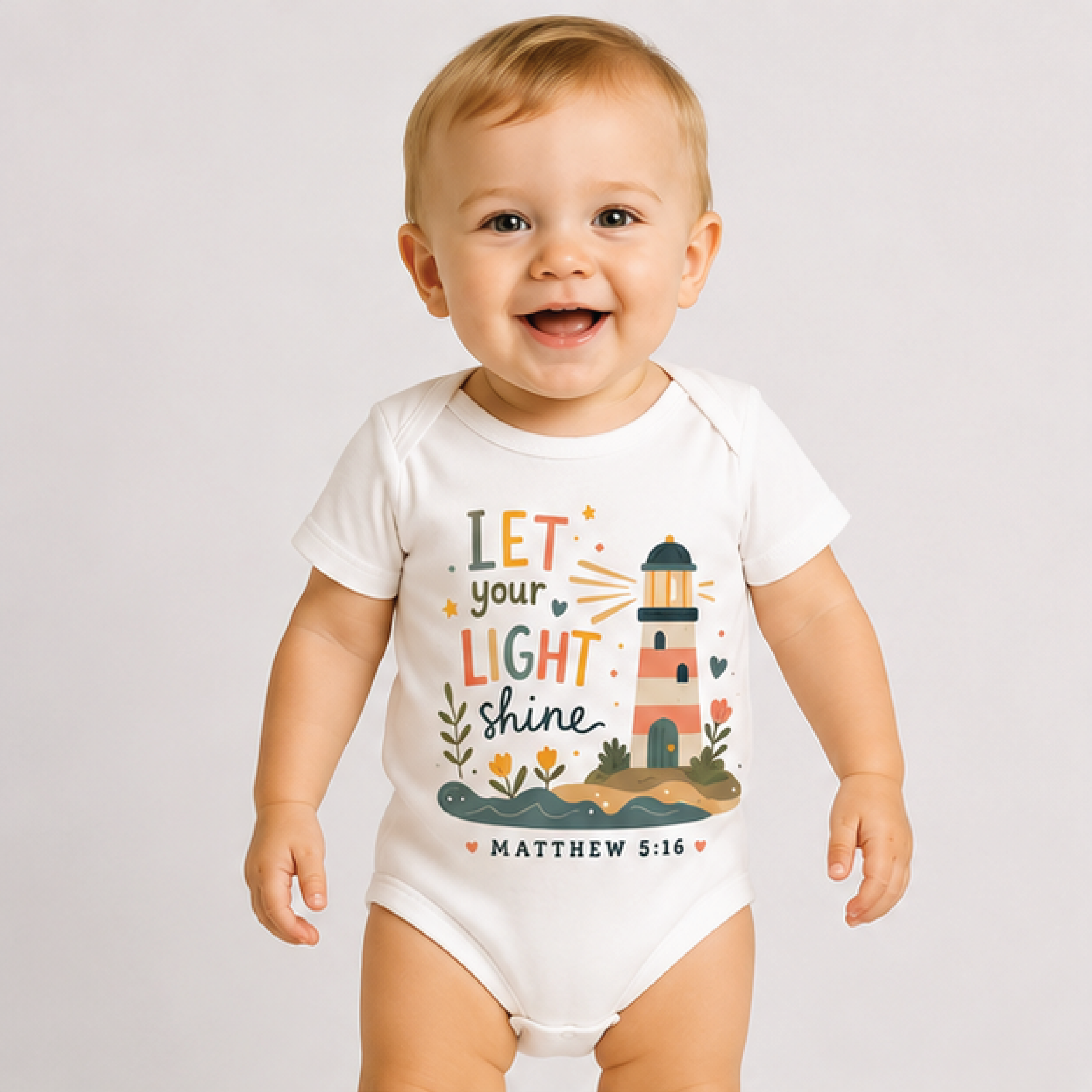 let your light shine kids shirt, matthew 5 16 christian toddler tee, bible verse faith shirt, christian gift for kids