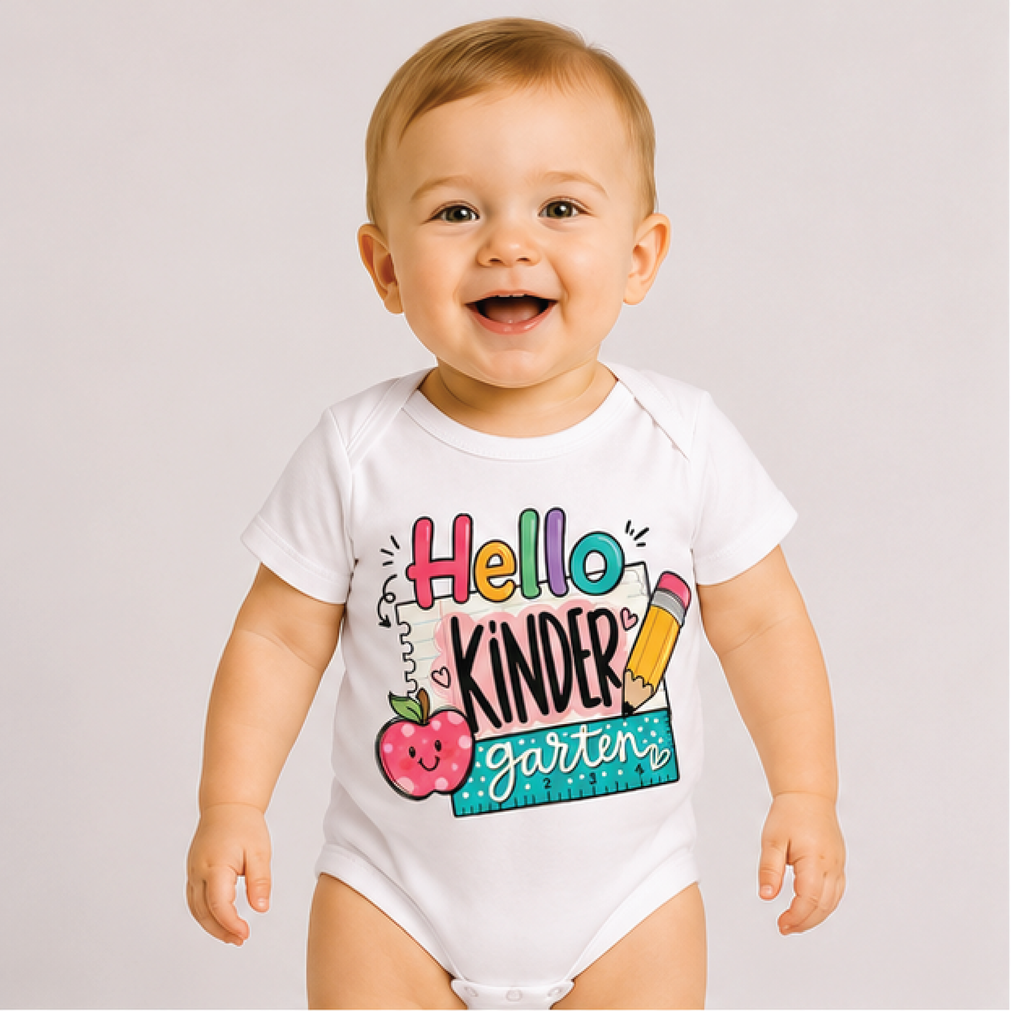 hello kindergarten kids shirt, first day of school toddler tee, back to school t-shirt, kindergarten outfit for kids