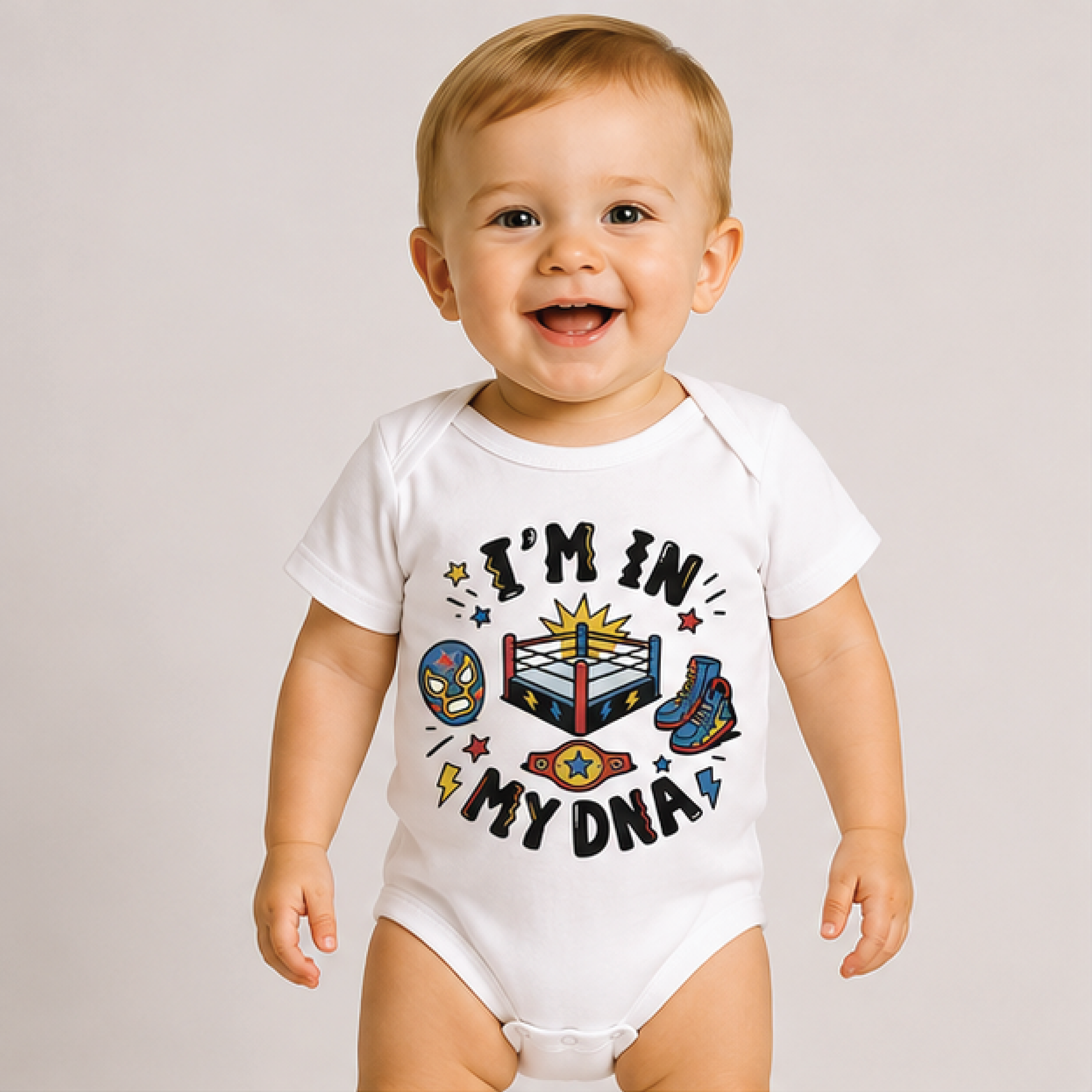 wrestling is in my dna kids shirt, youth wrestler toddler tee, wrestling sports t-shirt, future wrestler gift for kids