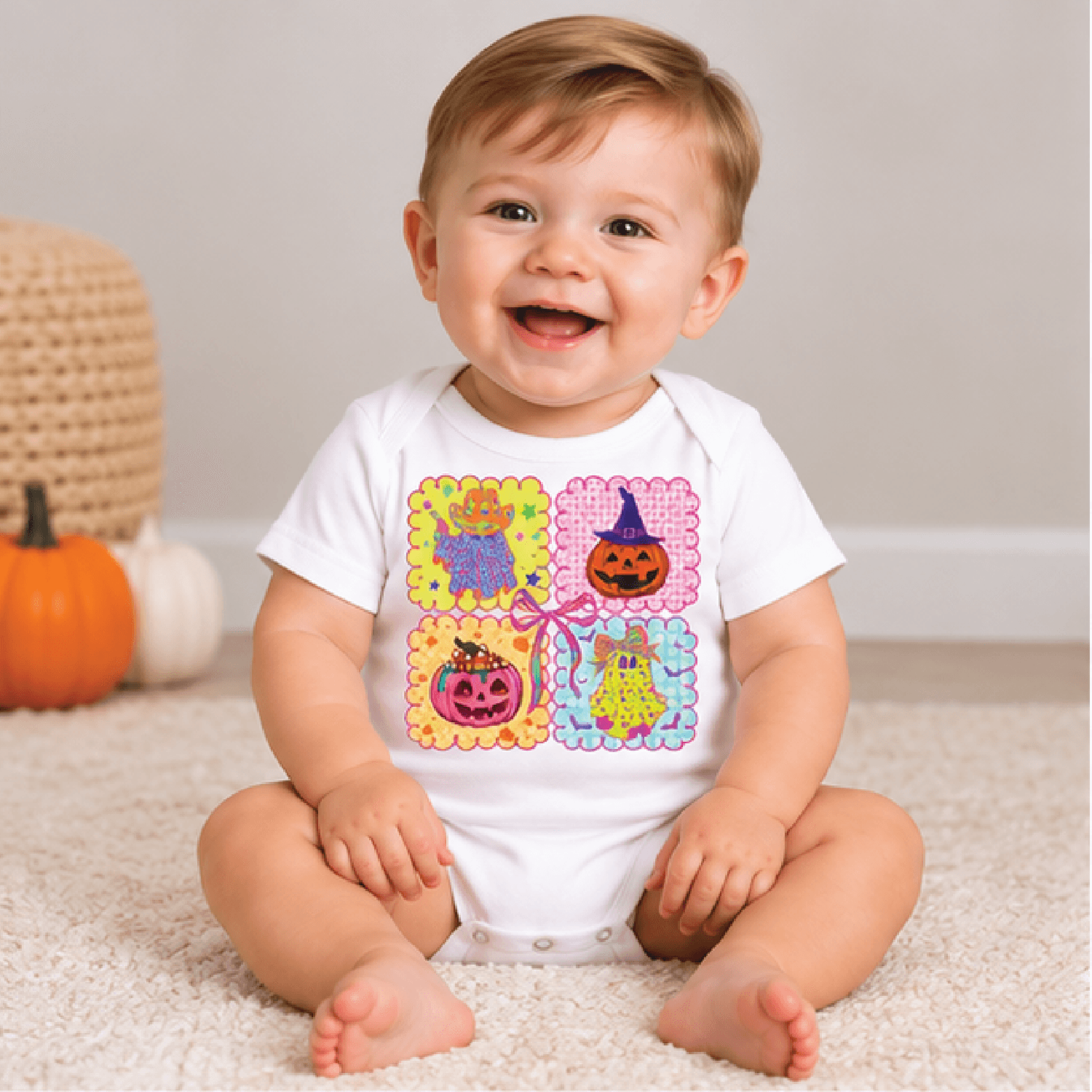 coquette bow pumpkin kids t-shirt, cute fall pumpkin toddler tee, girly autumn shirt, pumpkin patch baby romper