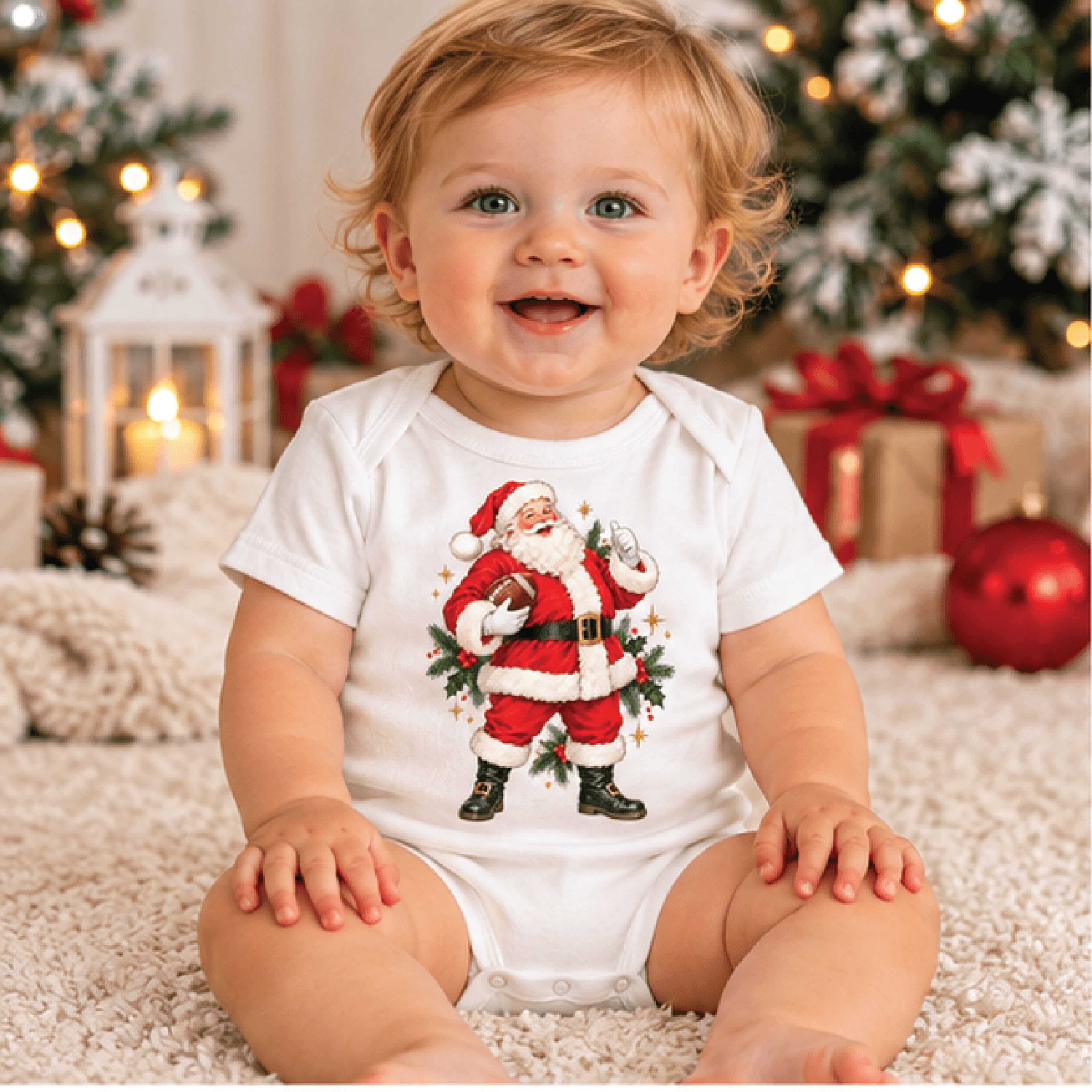 vintage santa claus christmas shirt, retro santa kids t-shirt, baby christmas bodysuit, toddler holiday tee, xmas gift