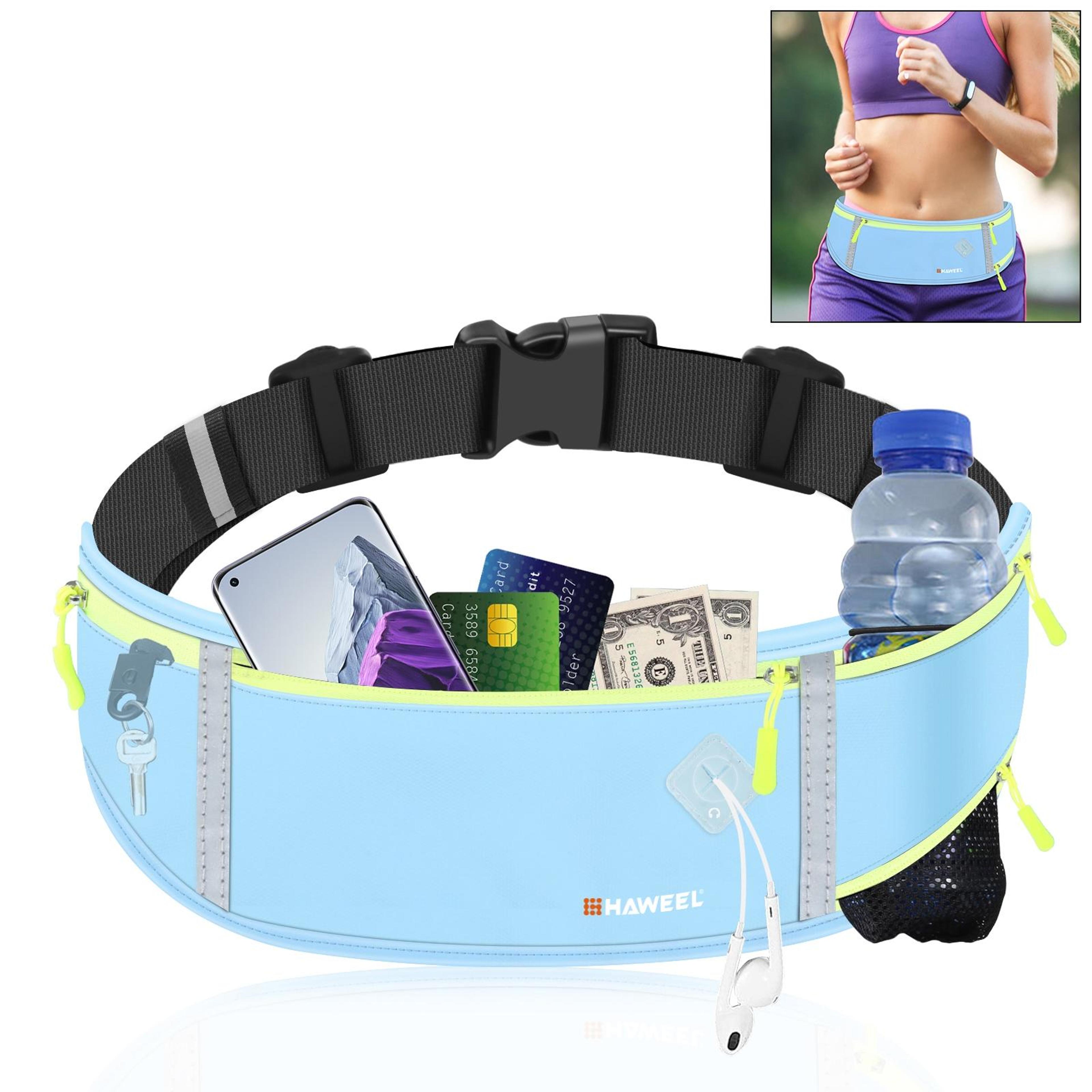 haweel waterproof running belt bag phone holder waist running pouch for sports travel