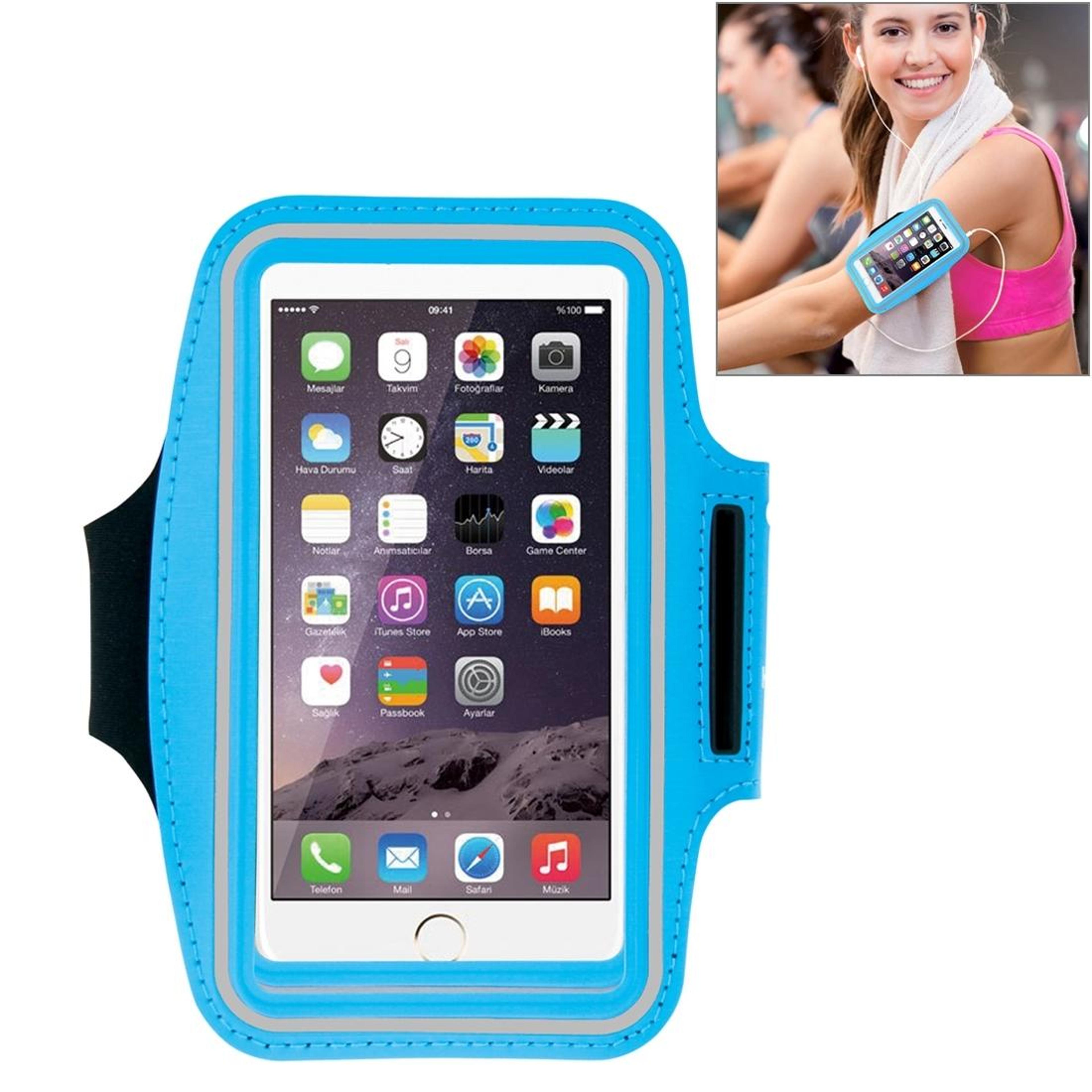 haweel running phone armband with key pocket and sweat resistant sports case