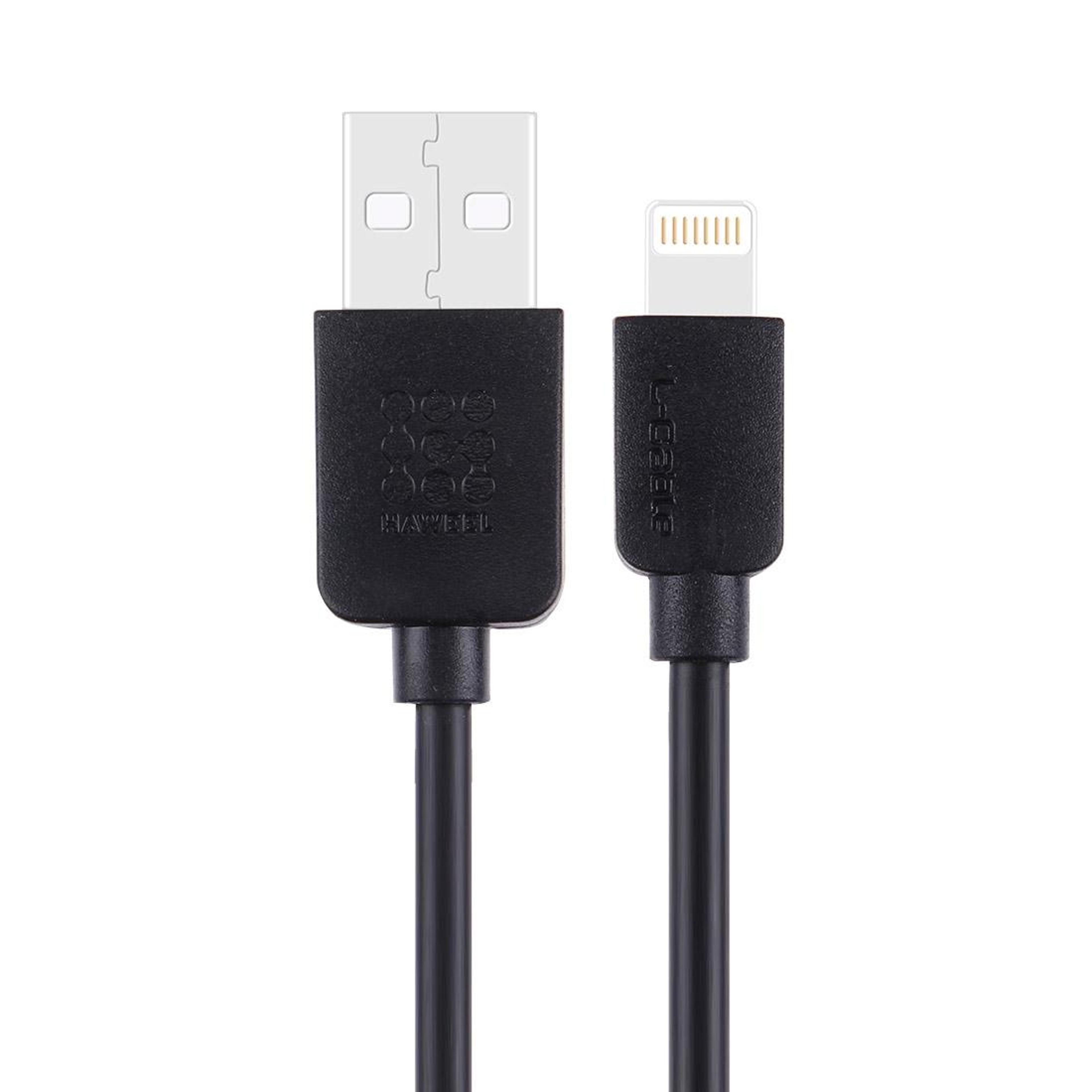haweel 1m high speed lightning to usb charging cable for iphone & ipad fast sync cord