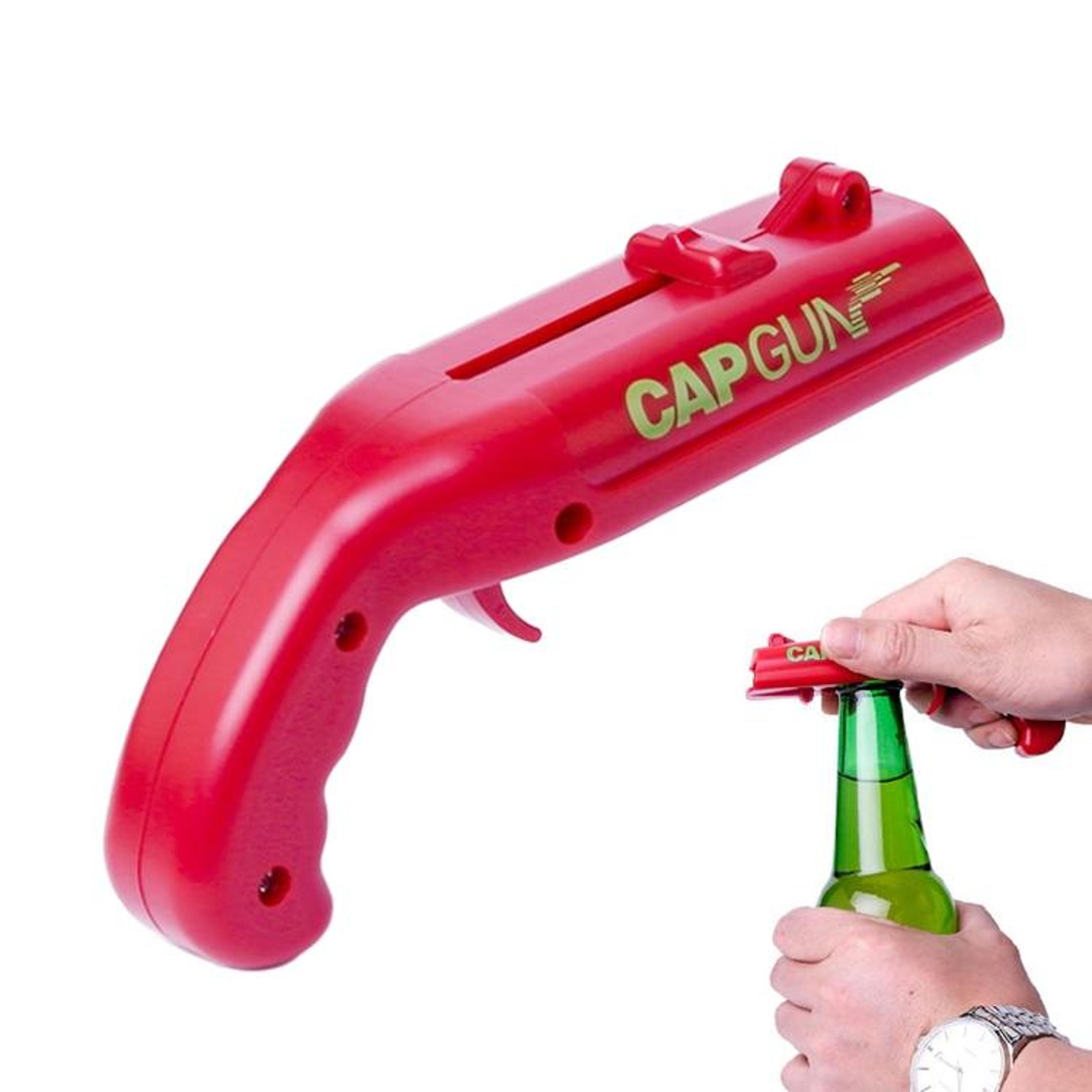 cap launcher beer bottle opener fun party bar tool