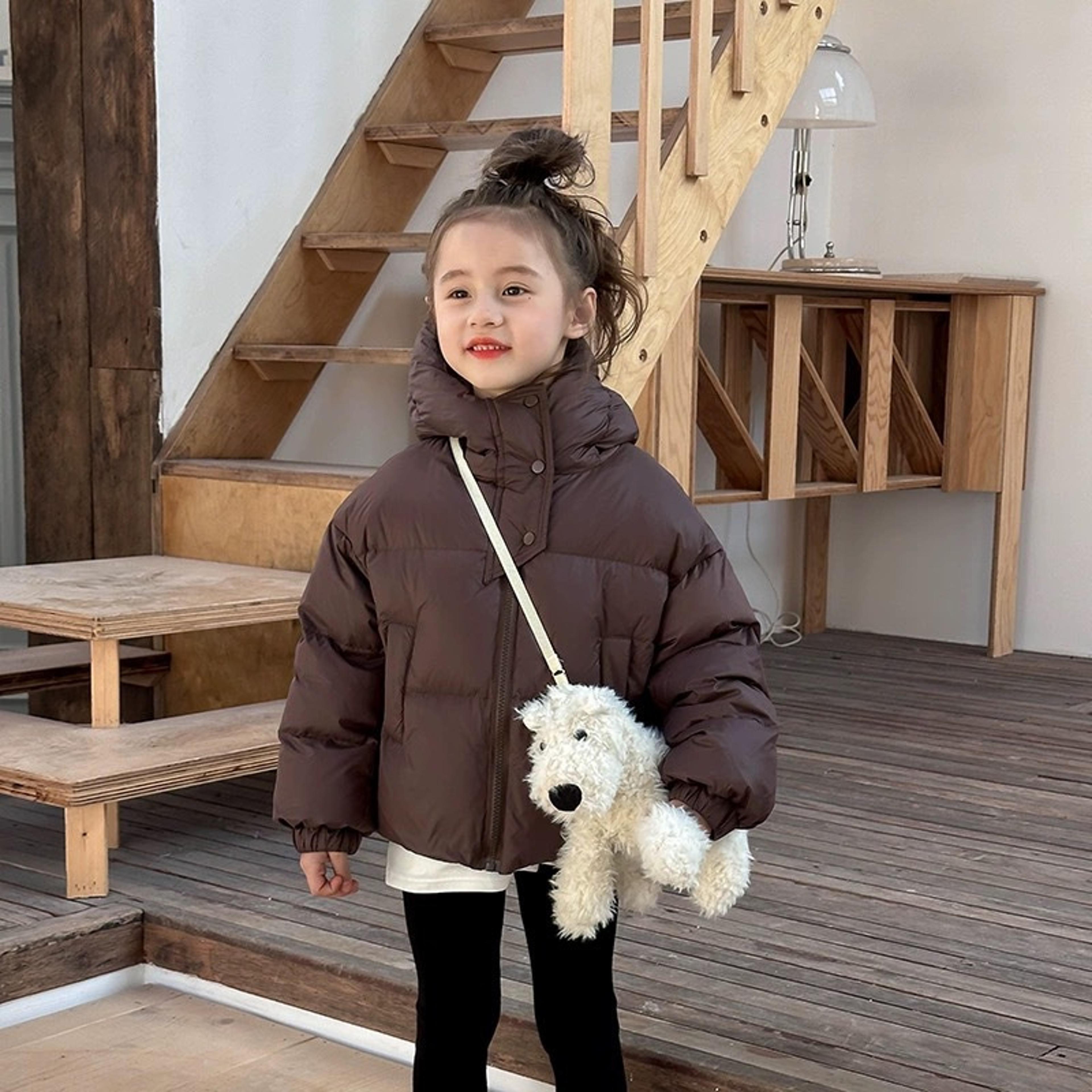 baby hooded outerwear, winter kids warm down coats, autumn cotton-padded jackets for boys girls, childrens warm toddler