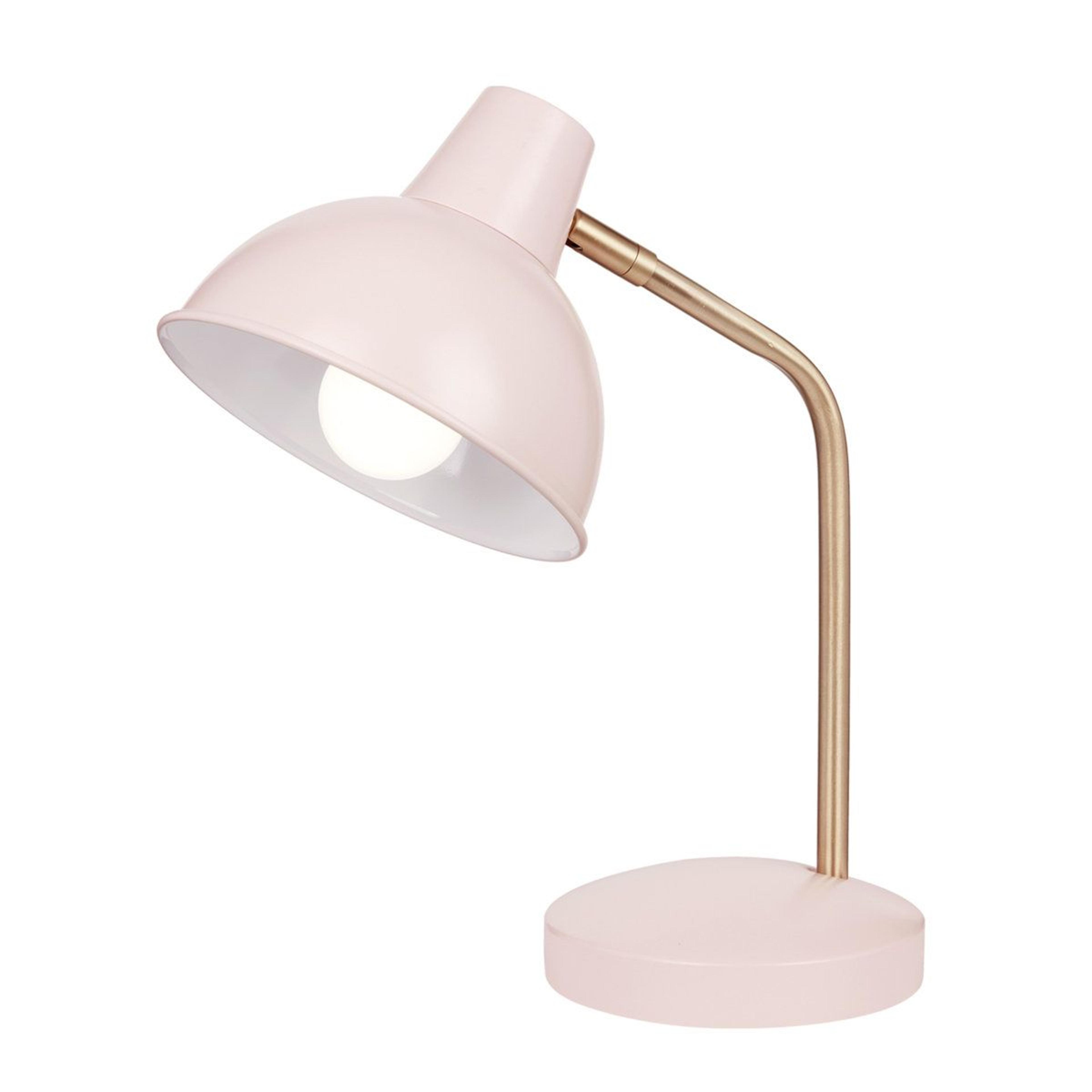 revere adjustable rose gold desk lamp for stylish task lighting