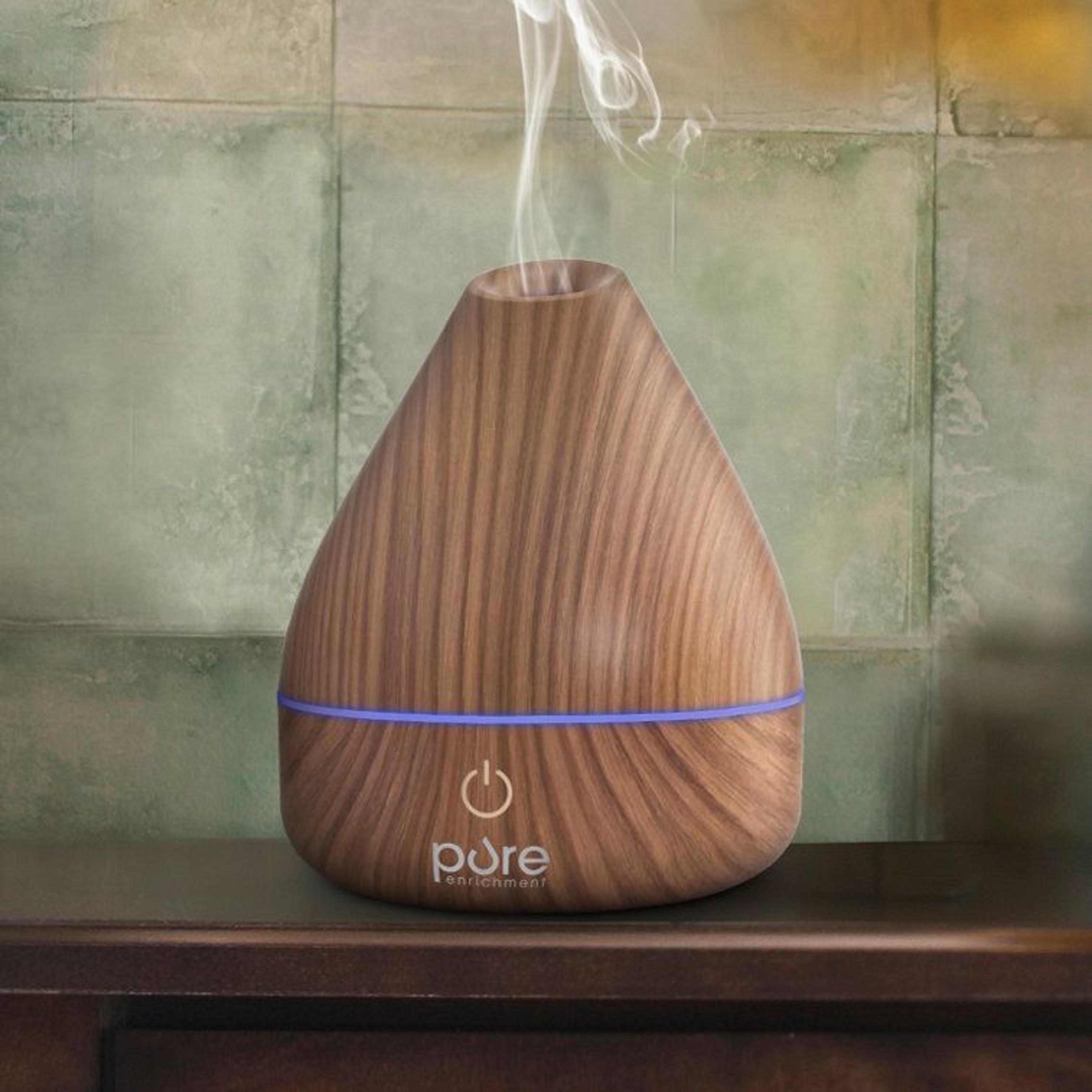 200ml ultrasonic essential oil diffuser with auto shutoff
