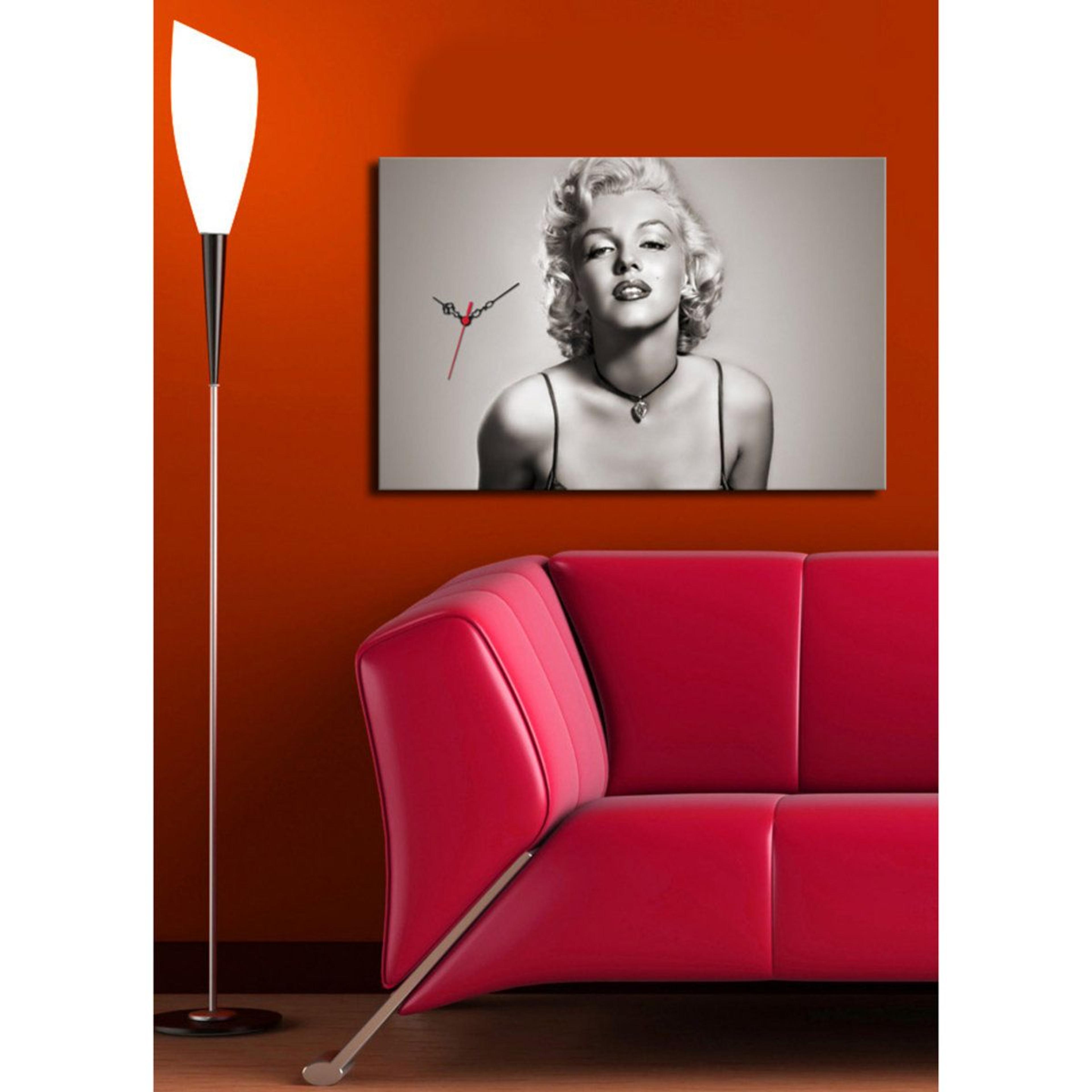 elegant decorative wall clock 27.6 x 17.7 inch canvas wall art with wooden frame