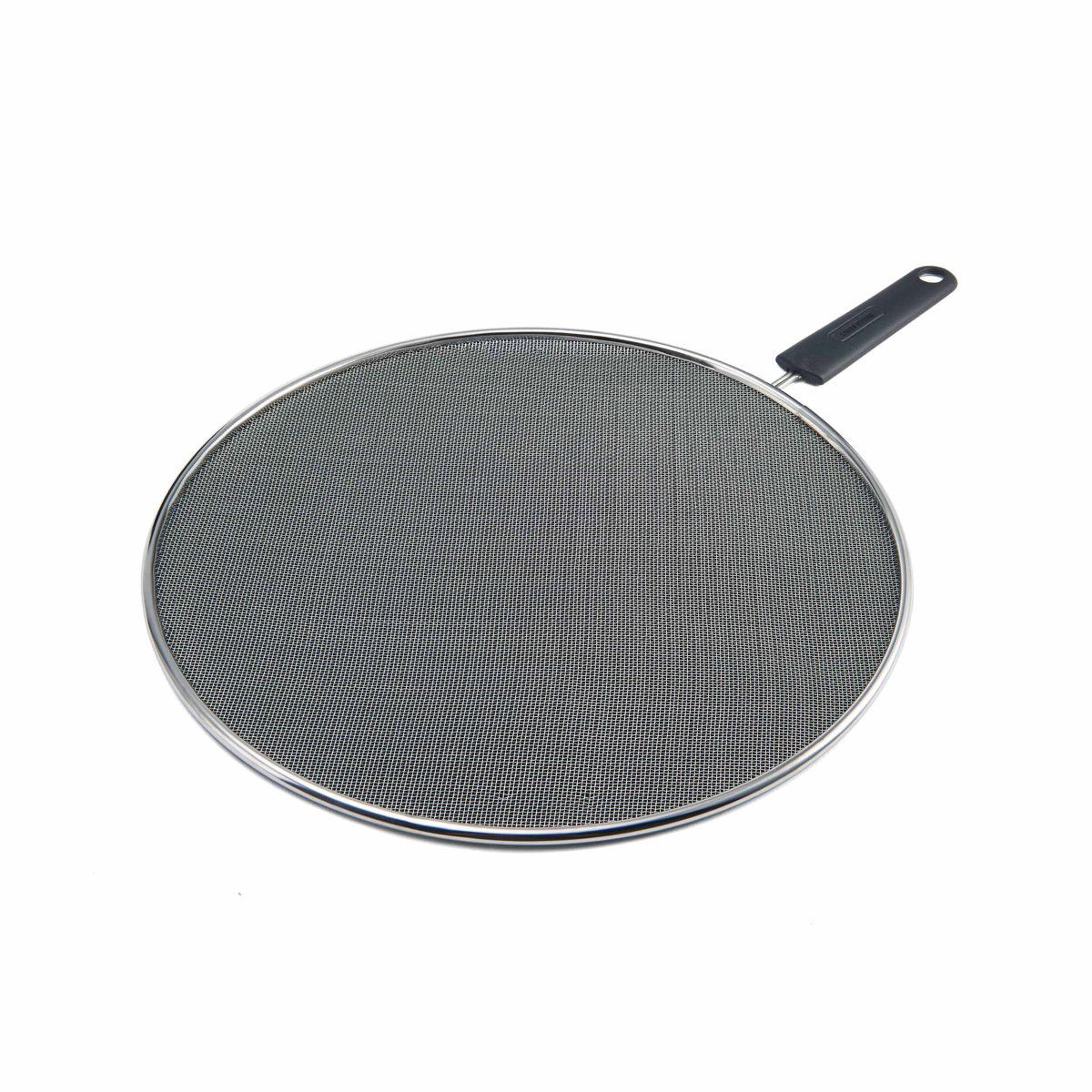 farberware 13 inch odor absorbing stainless steel splatter screen for frying pan