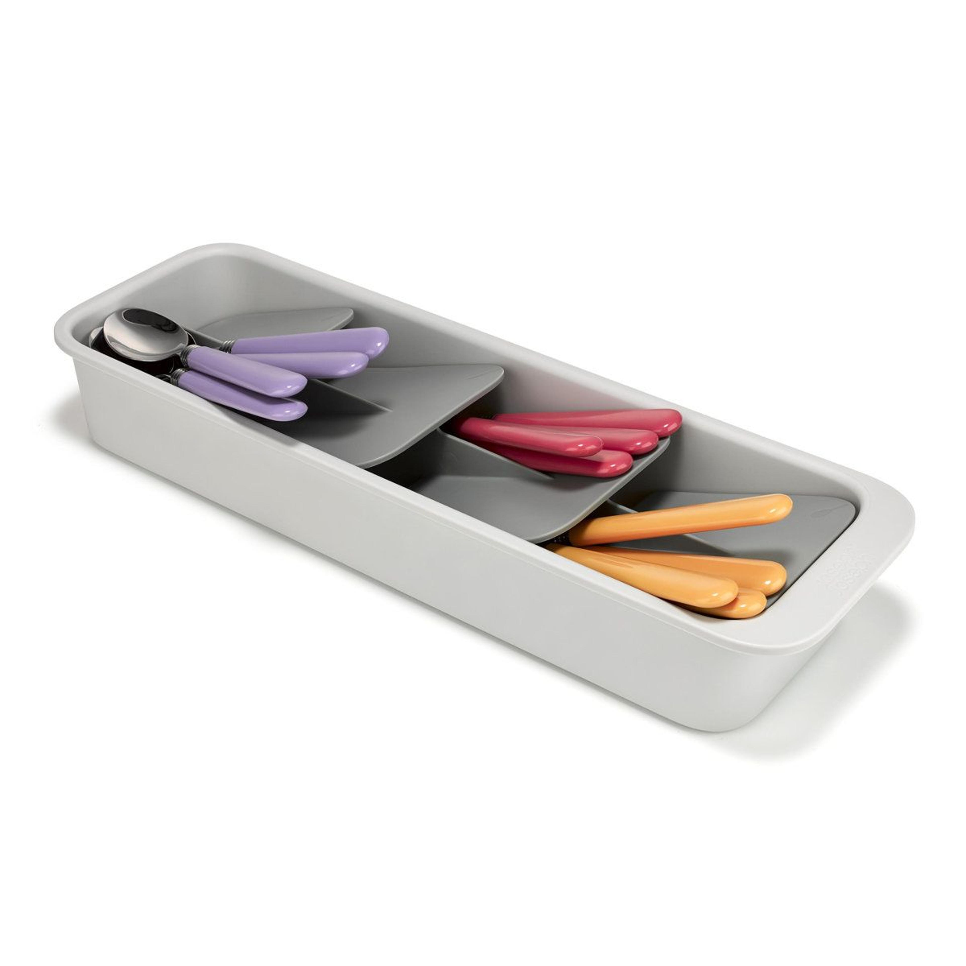 joseph joseph drawerstore compact cutlery organizer for space saving kitchen drawers