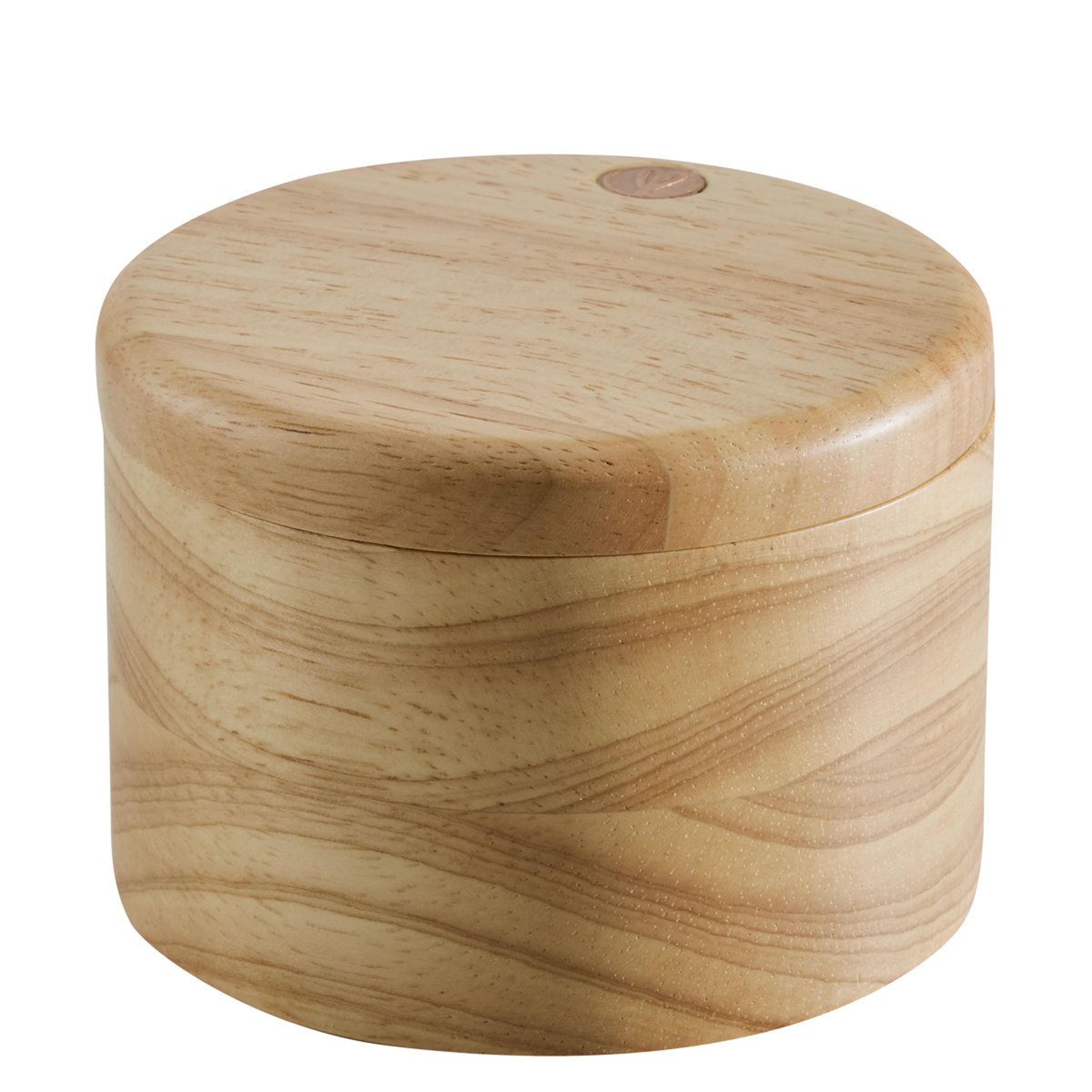 ayesha curry parawood wooden salt cellar and salt box with lid 4 inch