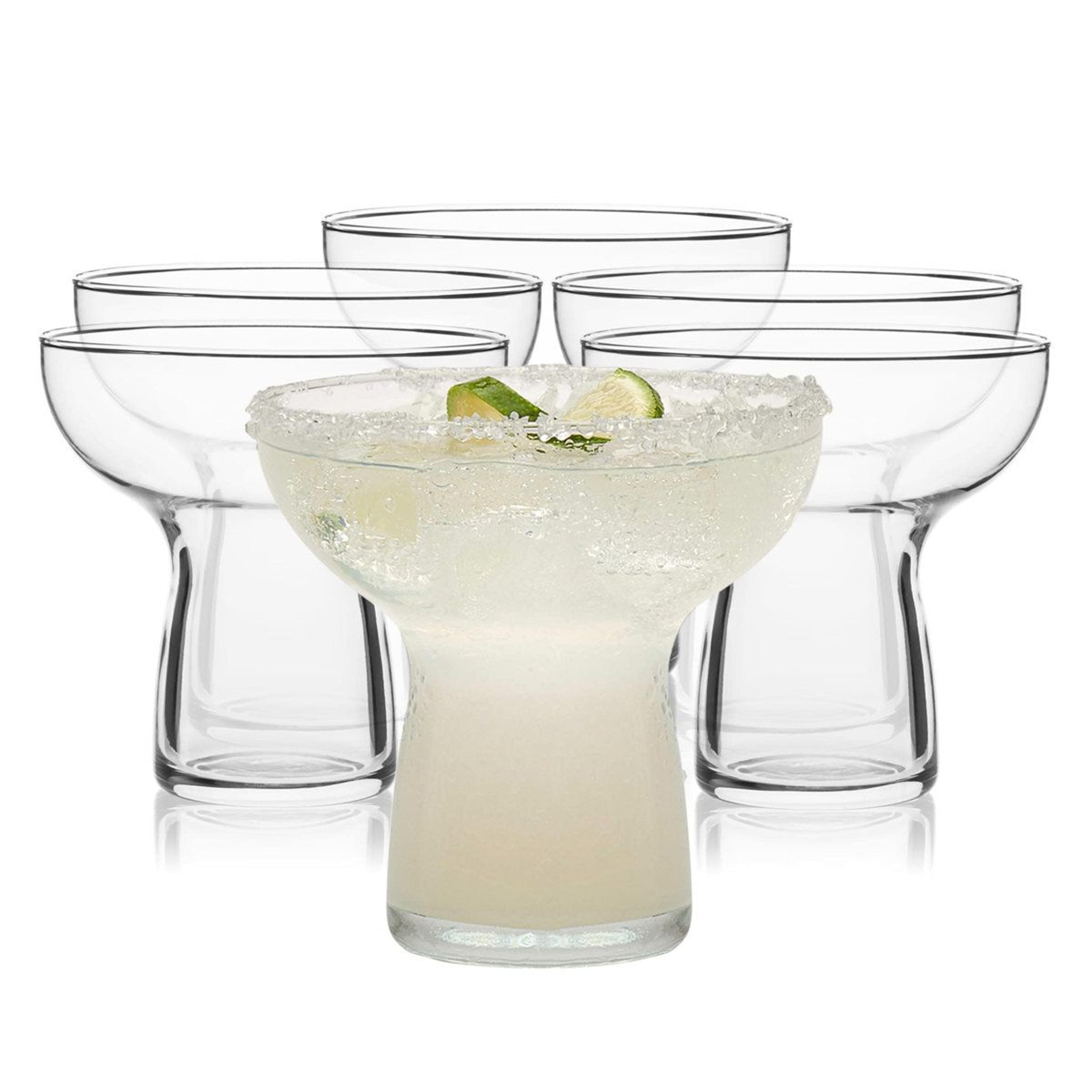 libbey stemless margarita glasses set of 6 10.25 oz cocktail glassware