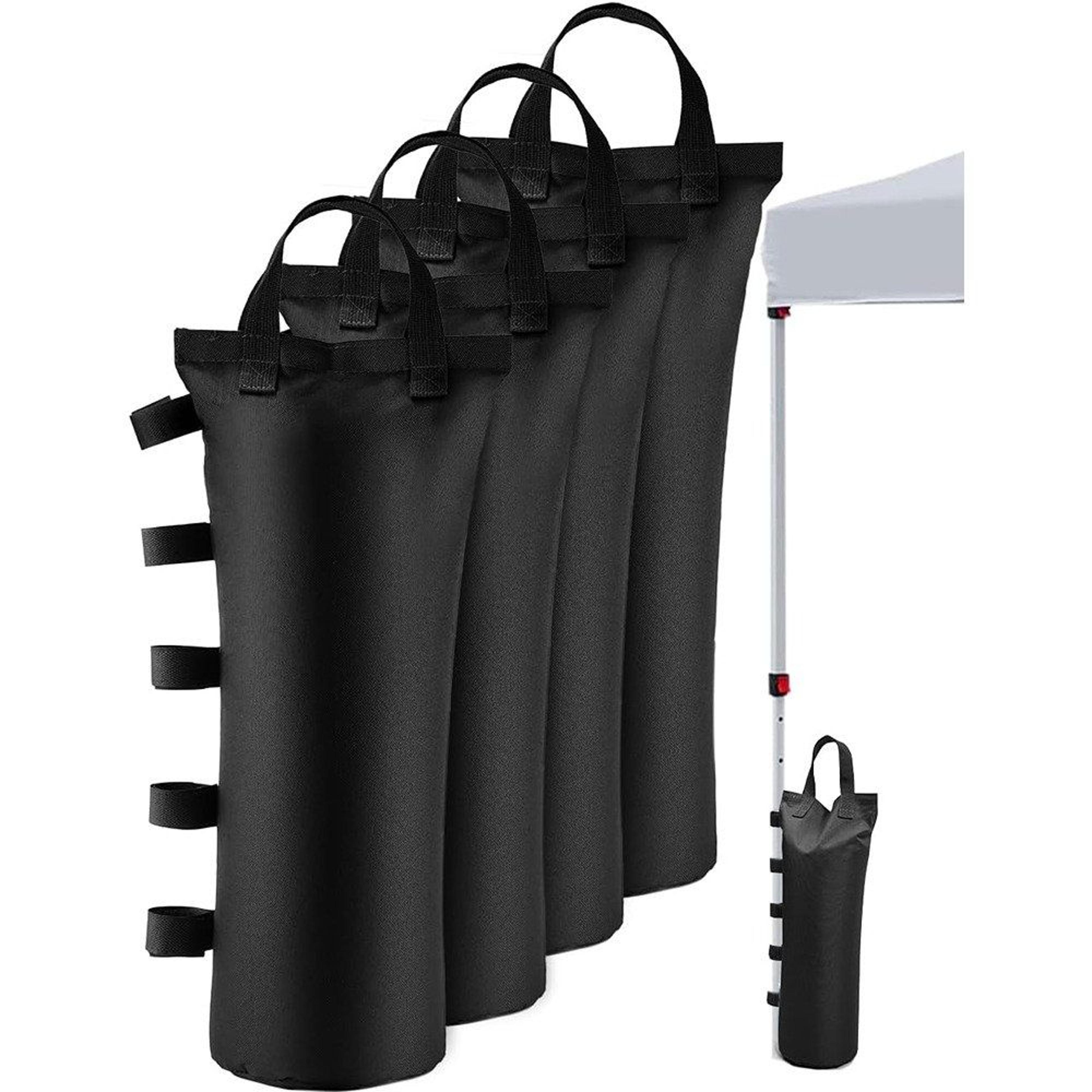 120 lb heavy duty canopy weight bags 4 pack for pop up tents gazebos and patio umbrellas