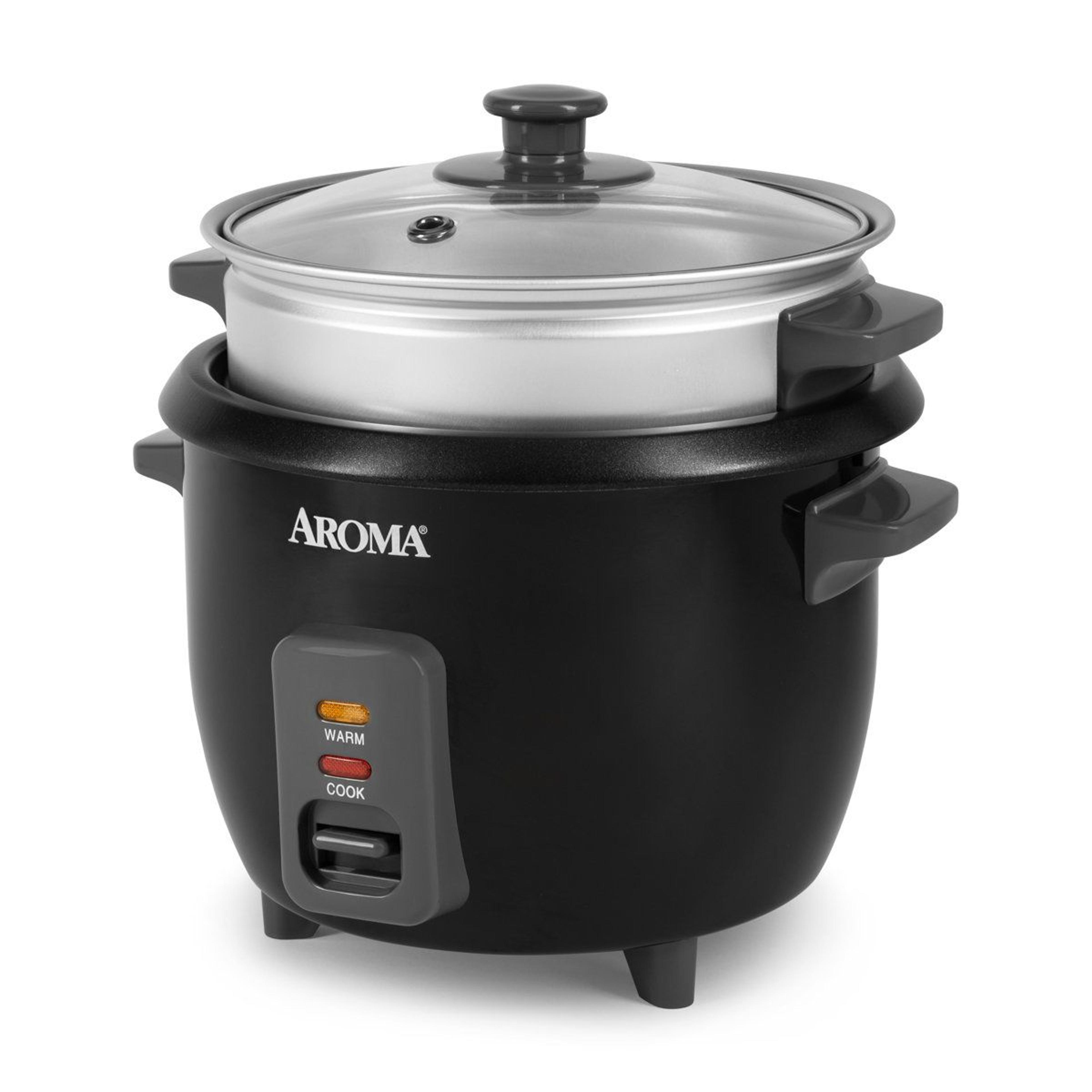 6 cup compact rice cooker with steamer