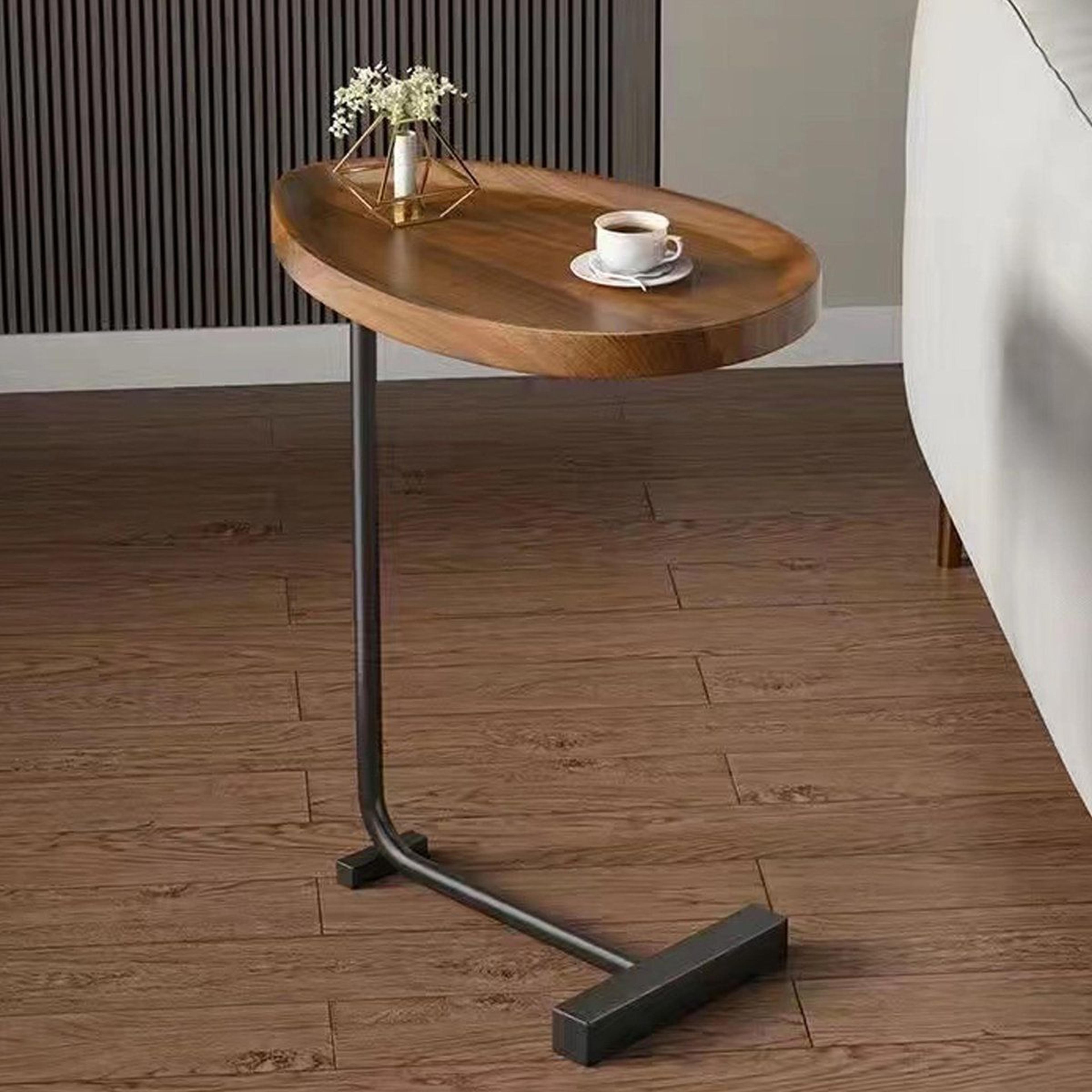 c shaped side table set of 2 for small spaces