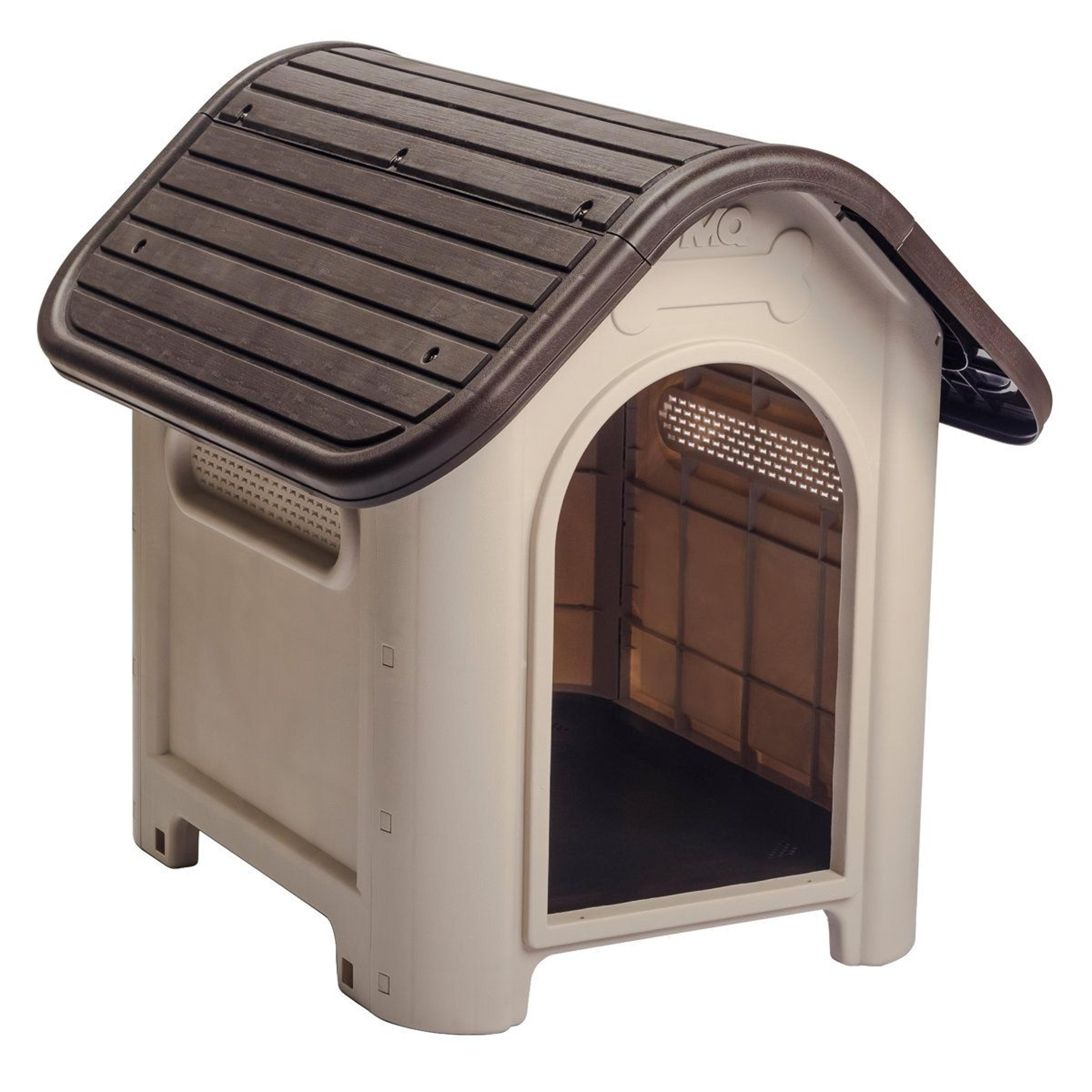 weatherproof dog house for small to medium breeds durable outdoor pet shelter