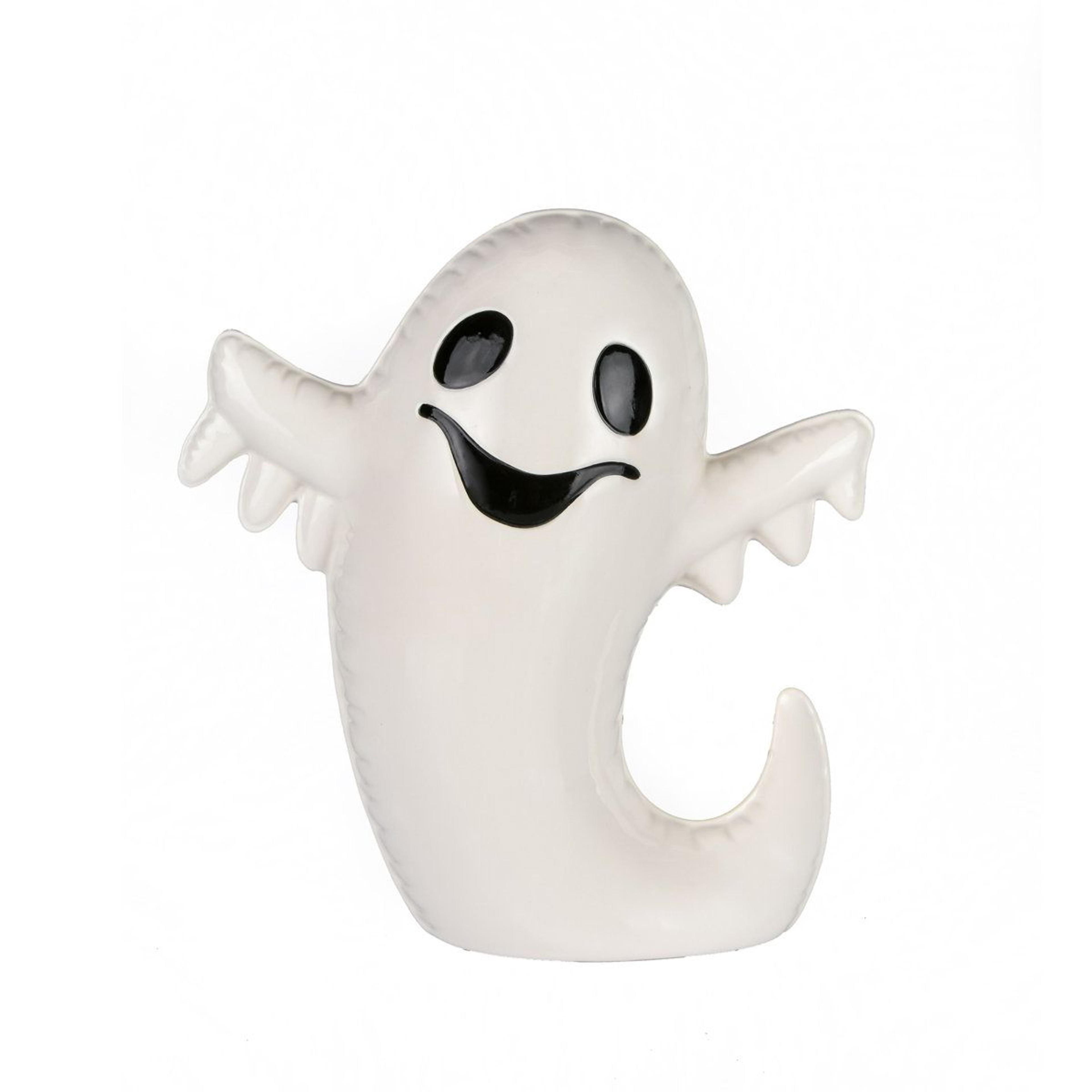 ceramic ghost figurine cute halloween tabletop decor for spooky home accents
