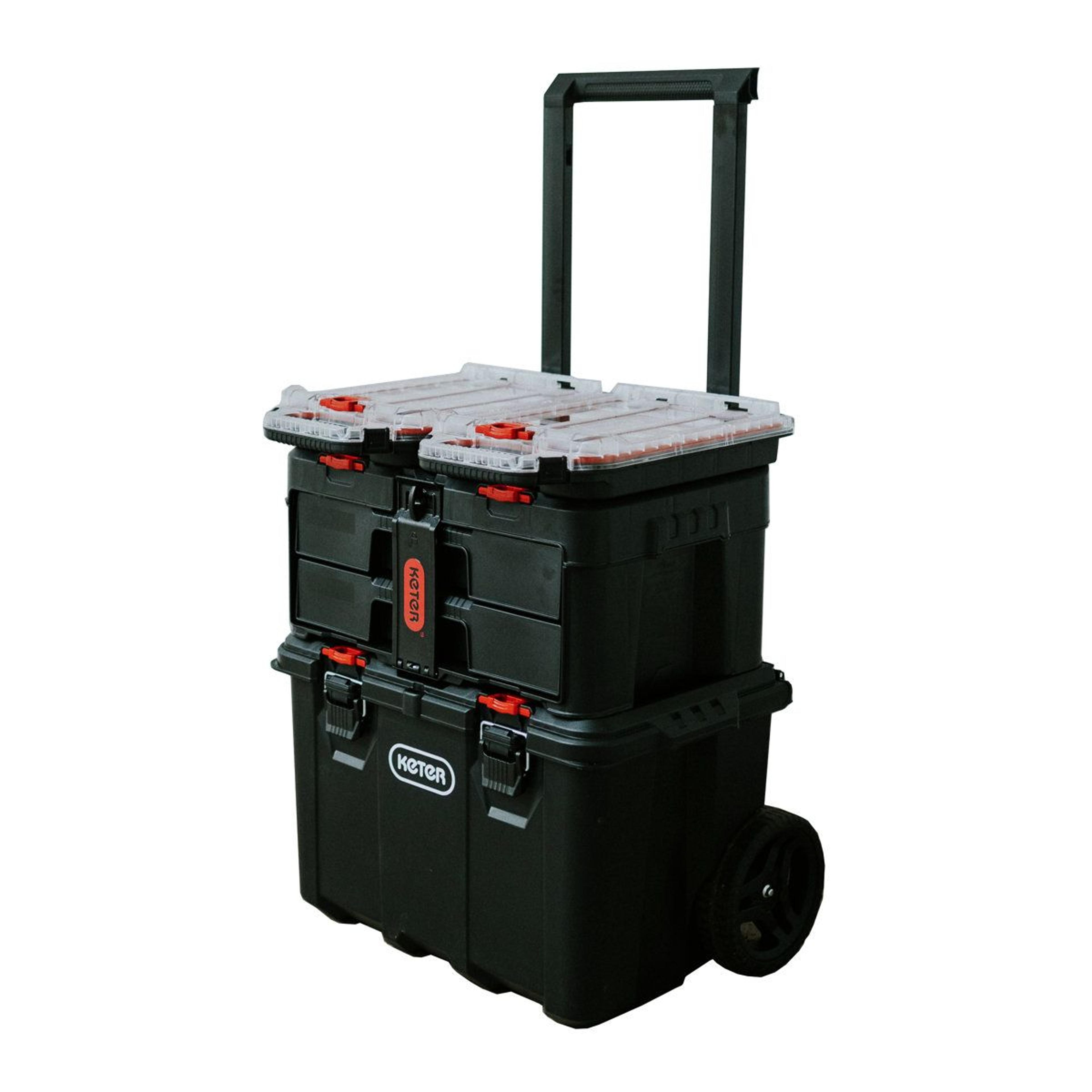 stack n roll 4-piece modular rolling tool storage system