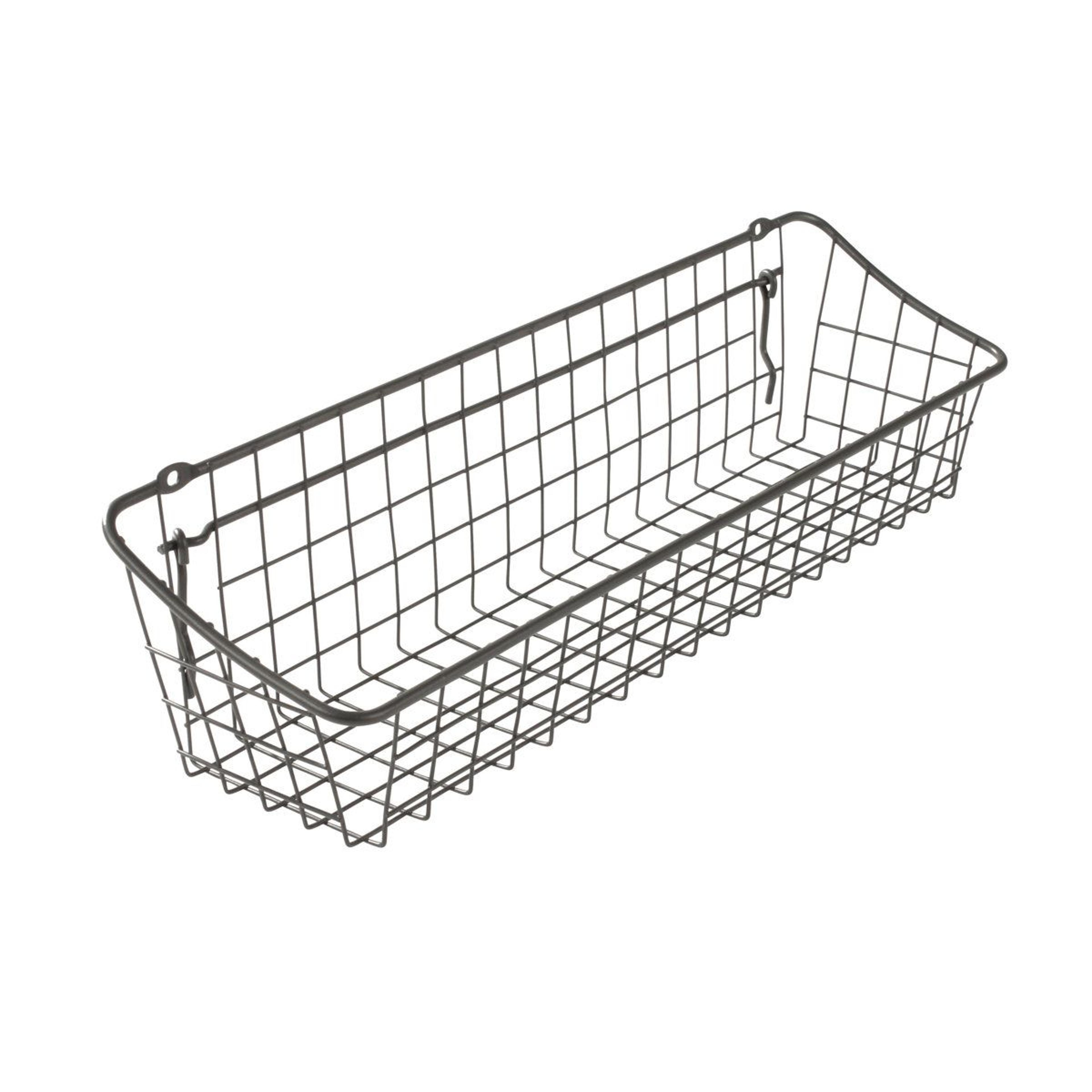 risingsun heavy duty steel pegboard basket and storage bin