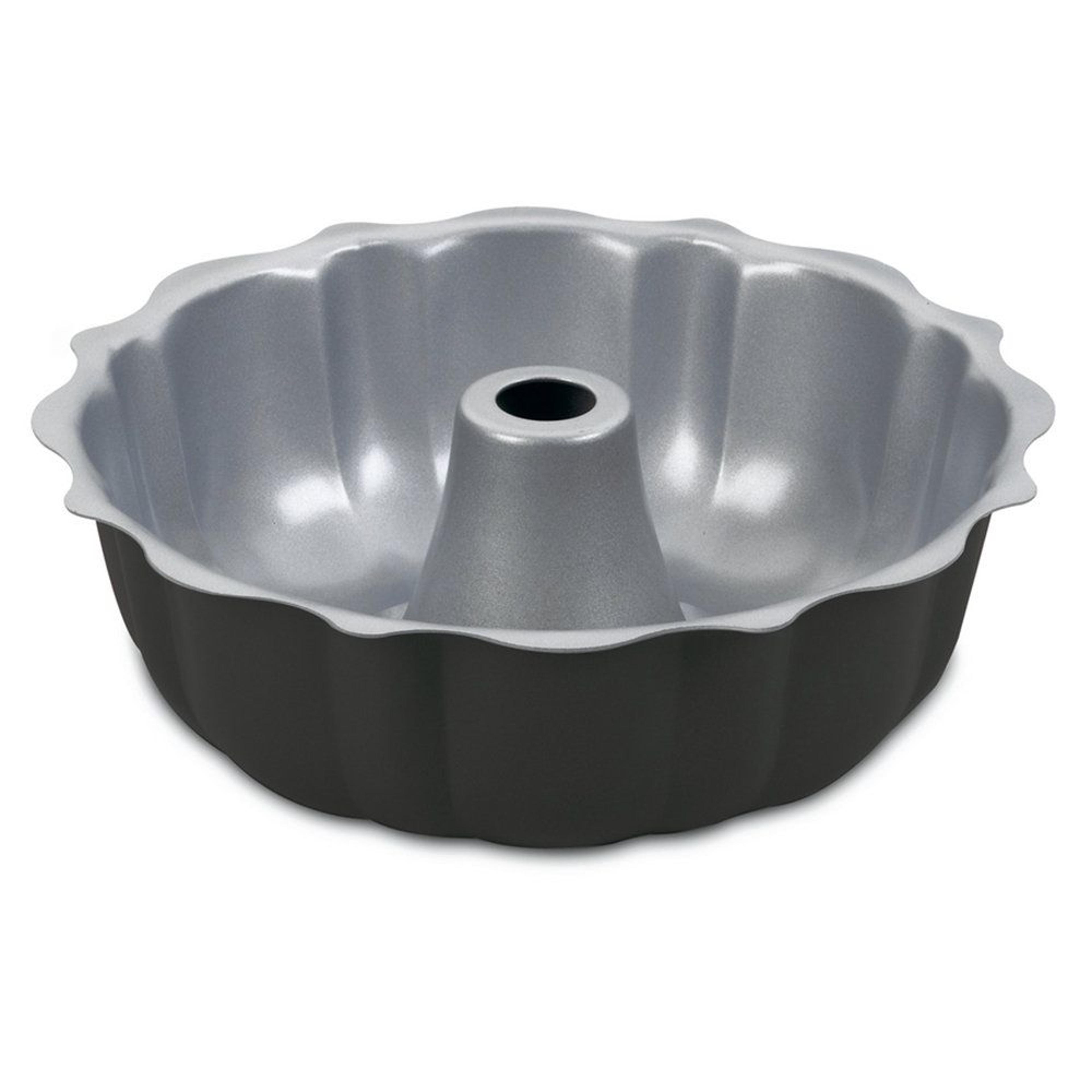nonstick fluted cake pan 6 cup heavy gauge steel baking pan