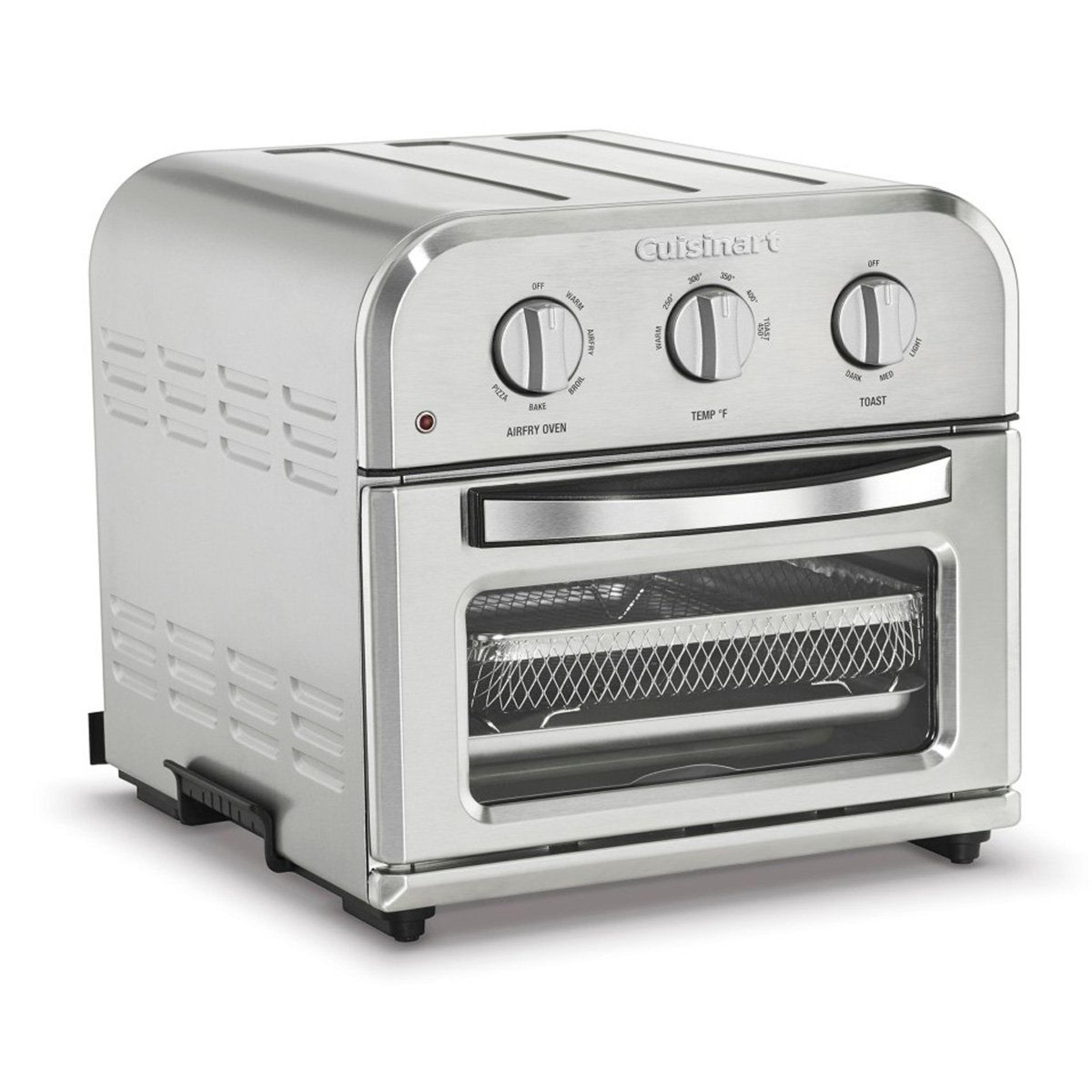 cuisinart compact air fryer toaster oven 6 in 1 countertop oven 1800w