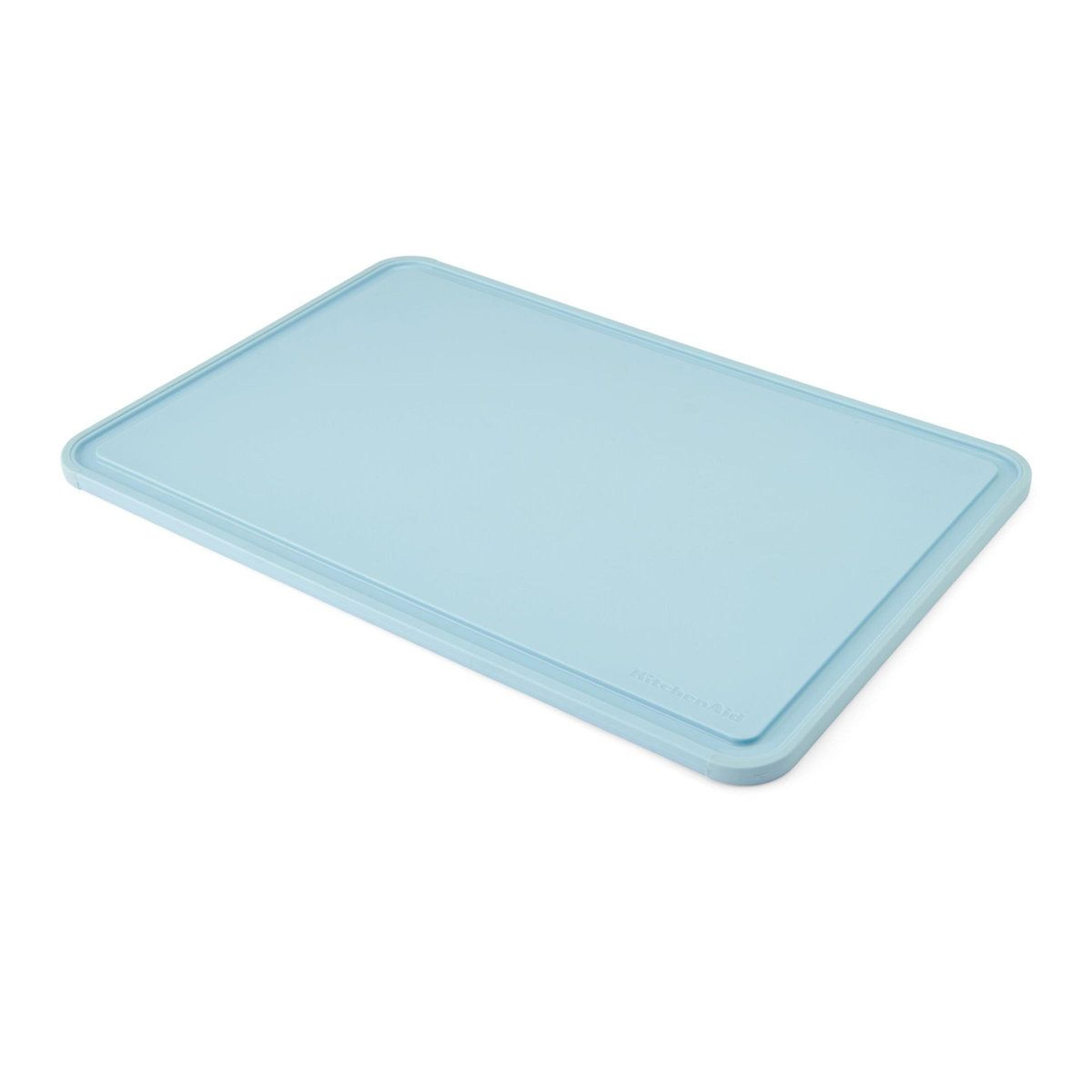 kitchenaid 12x18 non slip plastic cutting board with juice groove