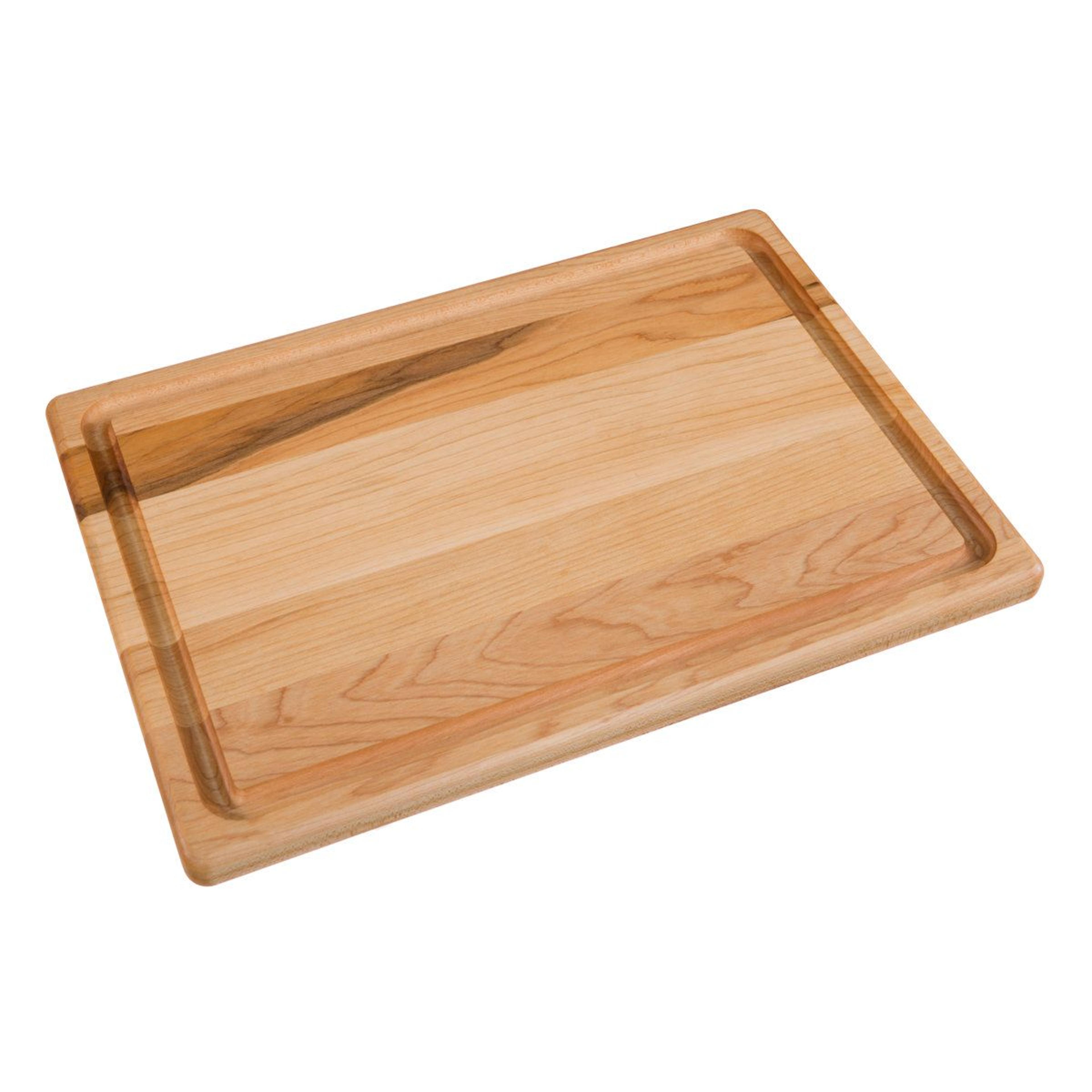 canadian maple reversible cutting board with juice groove for chopping and serving