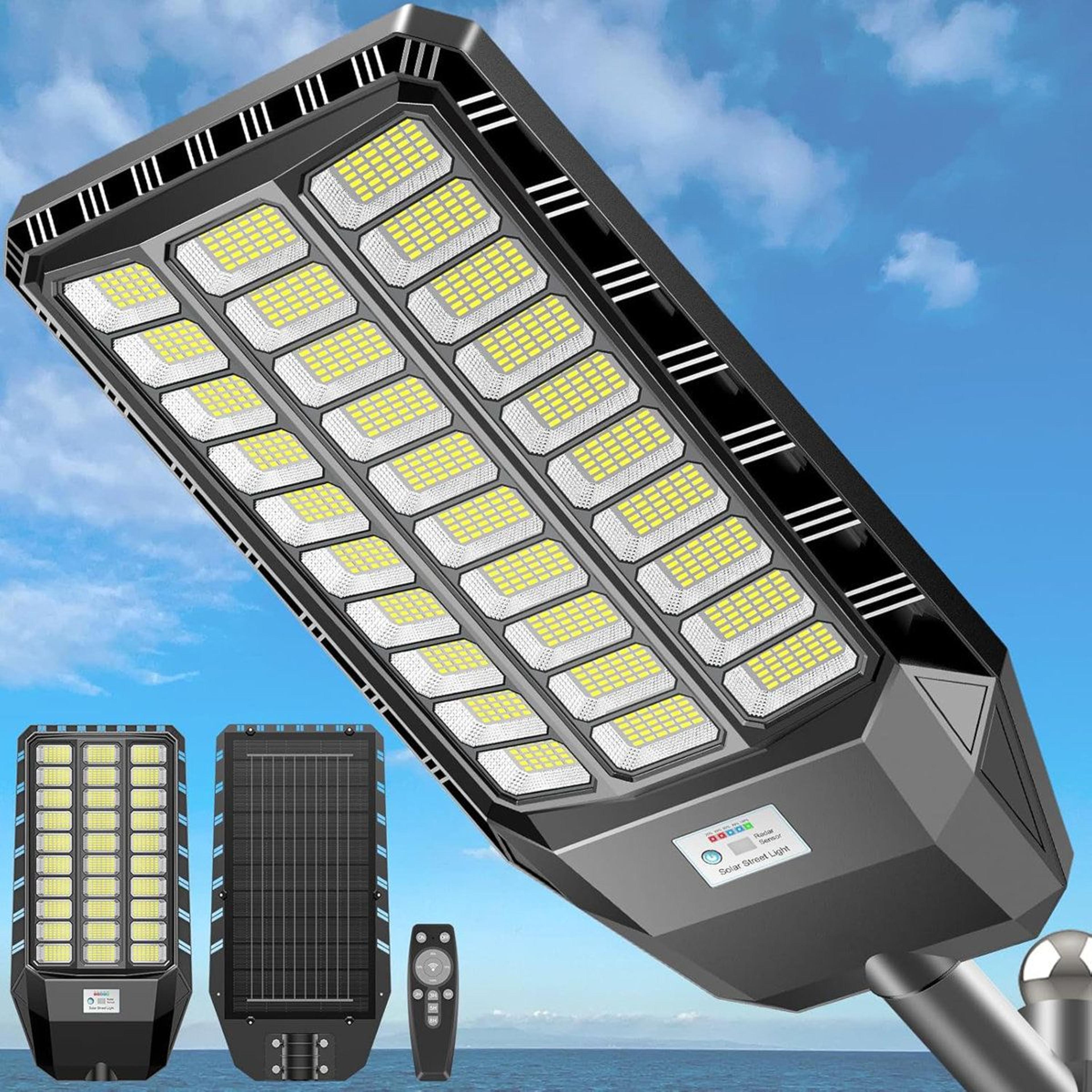 8700w solar street light commercial outdoor motion sensor lighting