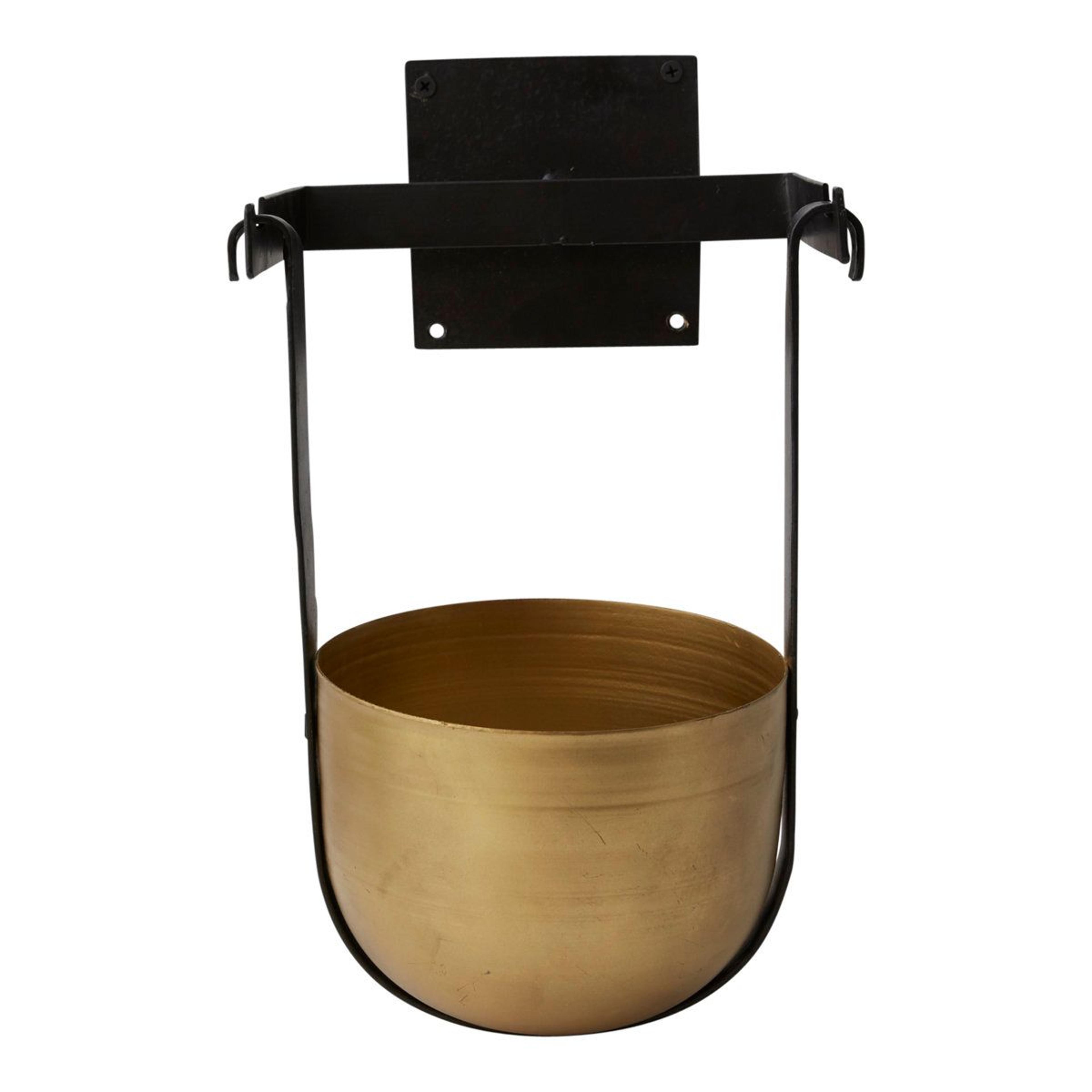 handmade metal indoor hanging planter decorative hanging plant pot