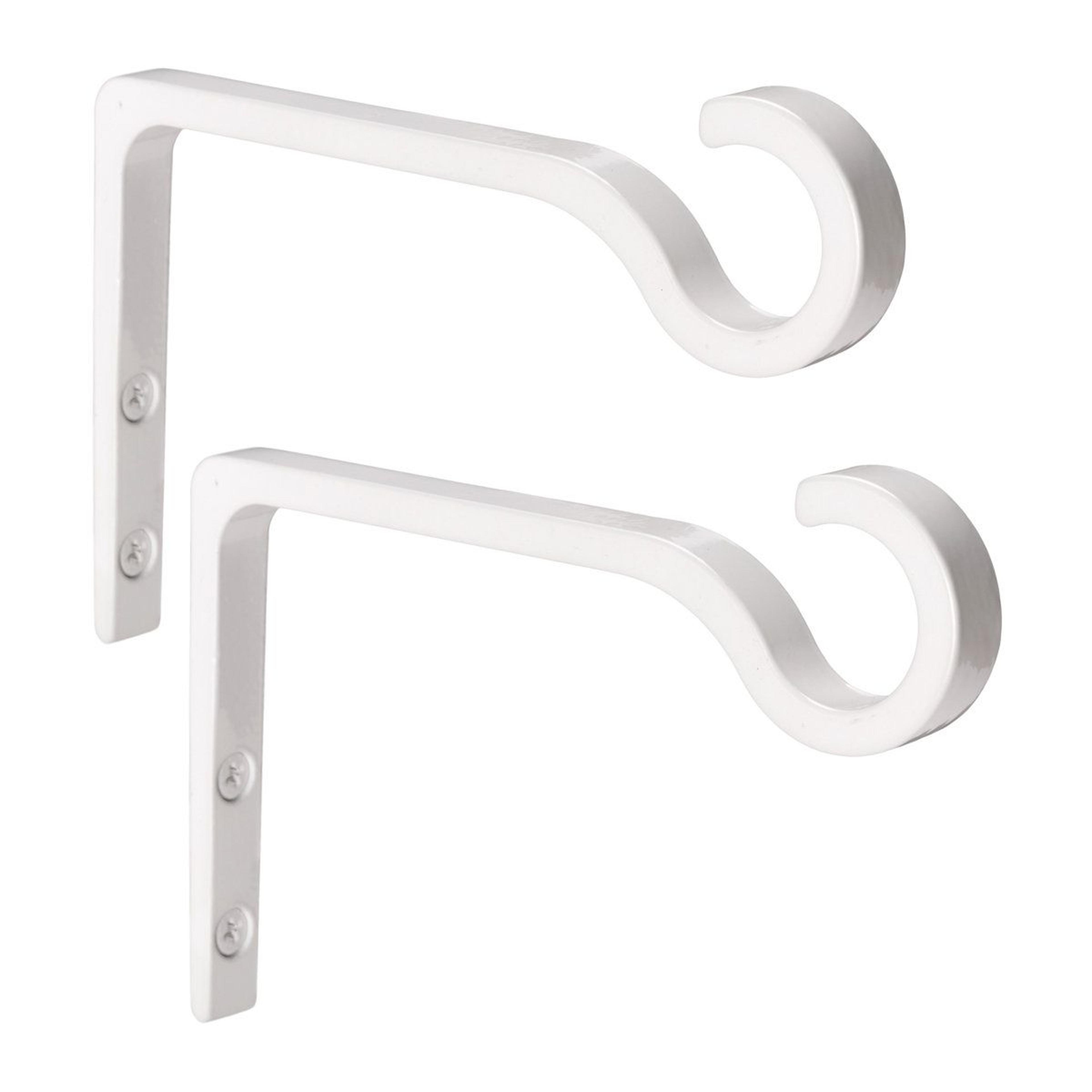 wall mount plant hook heavy duty metal hanging planter bracket set of 2