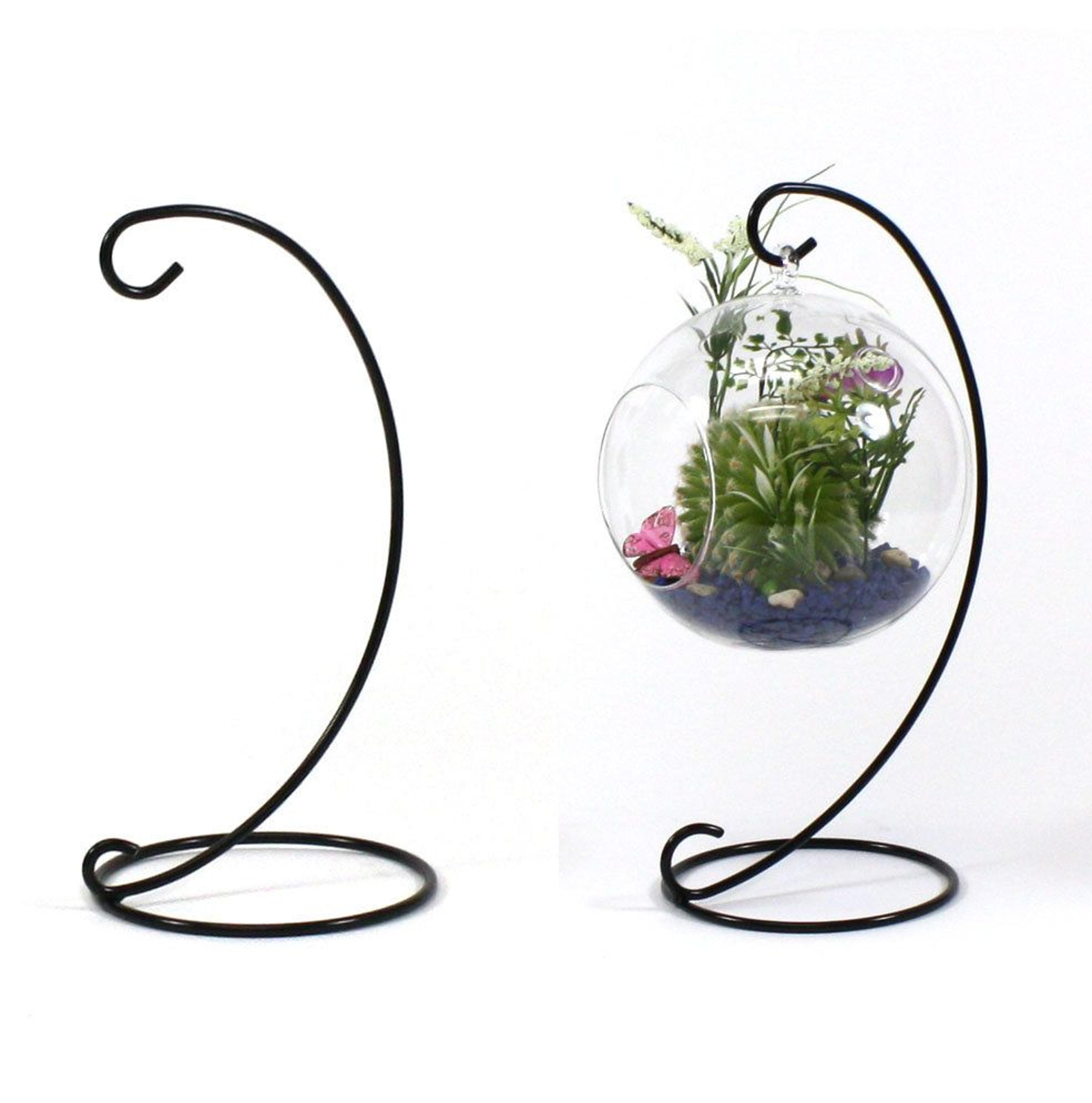 metal plant stand hanging plant holder weather resistant indoor outdoor planter hanger