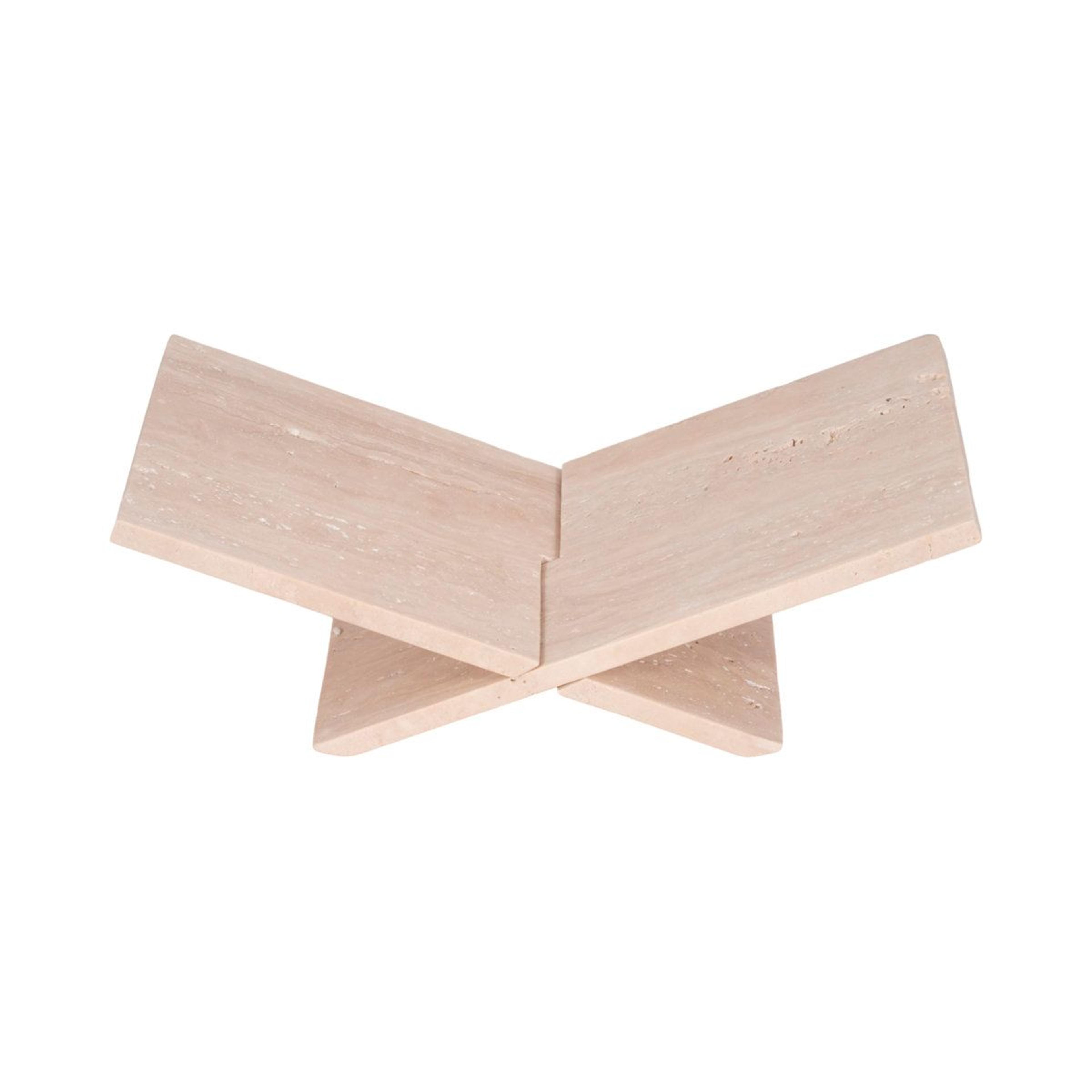 travertine book stand decorative shelf decor book display stand 18 inch