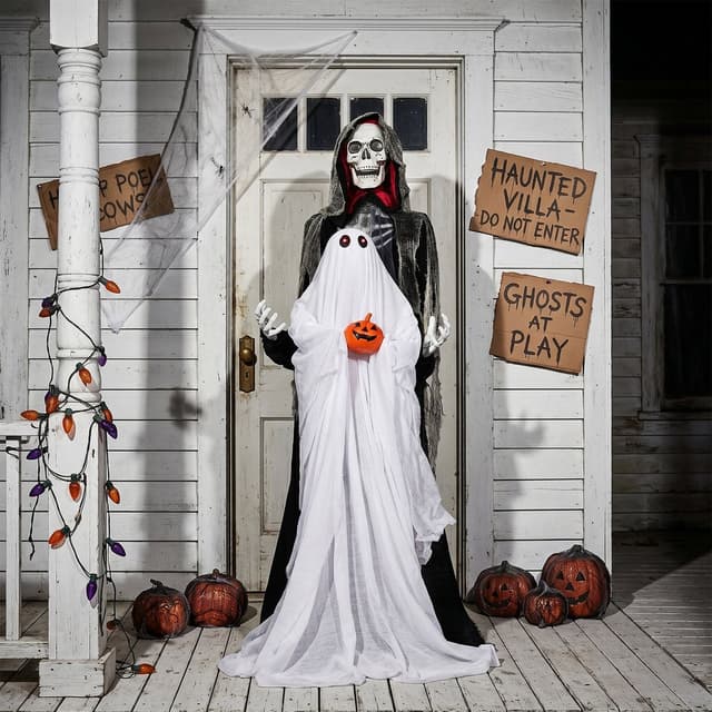 6ft Halloween Standing Decoration Life Size Spooky Yard Prop Indoor Outdoor 0