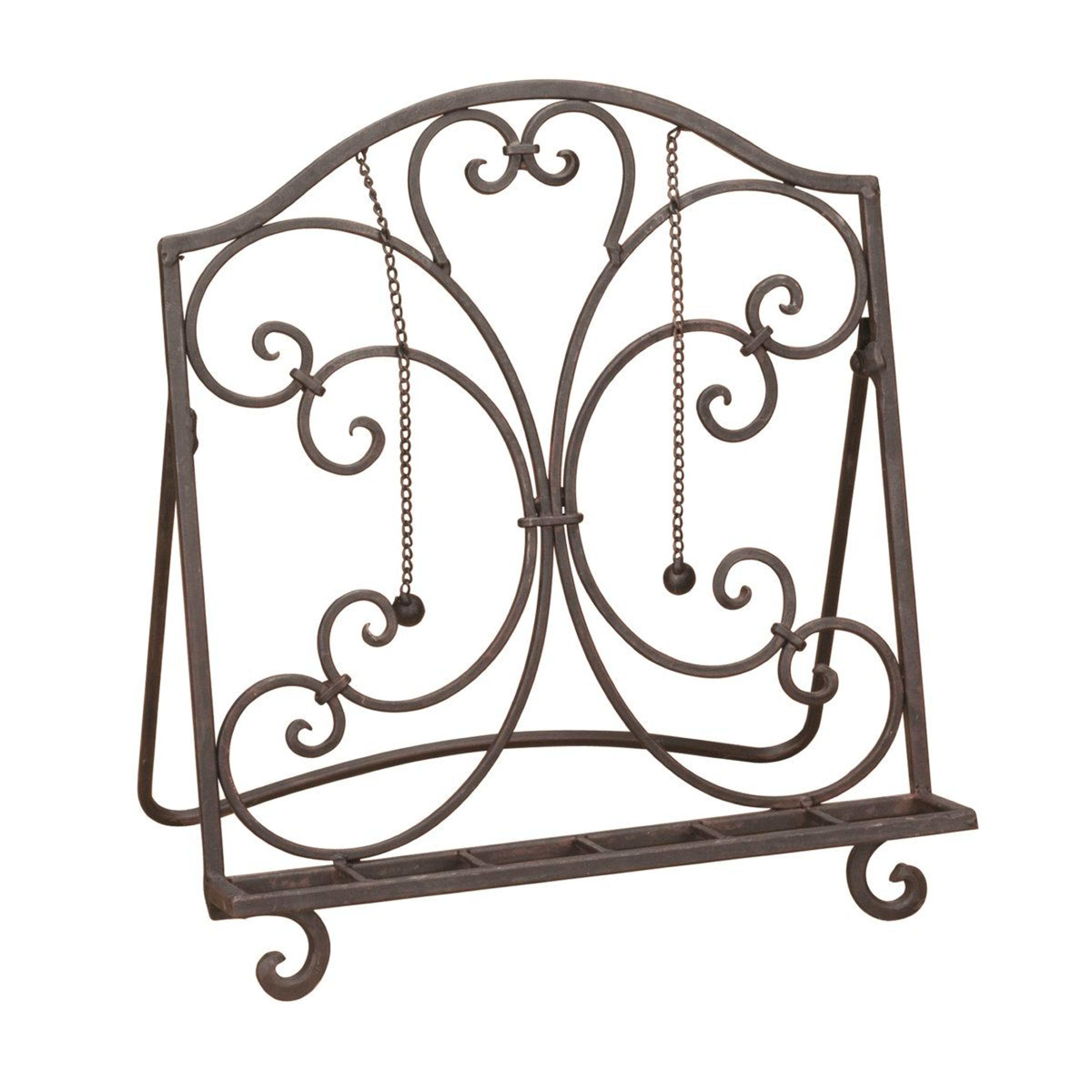 ceanna 14 inch cookbook stand decorative desktop book holder