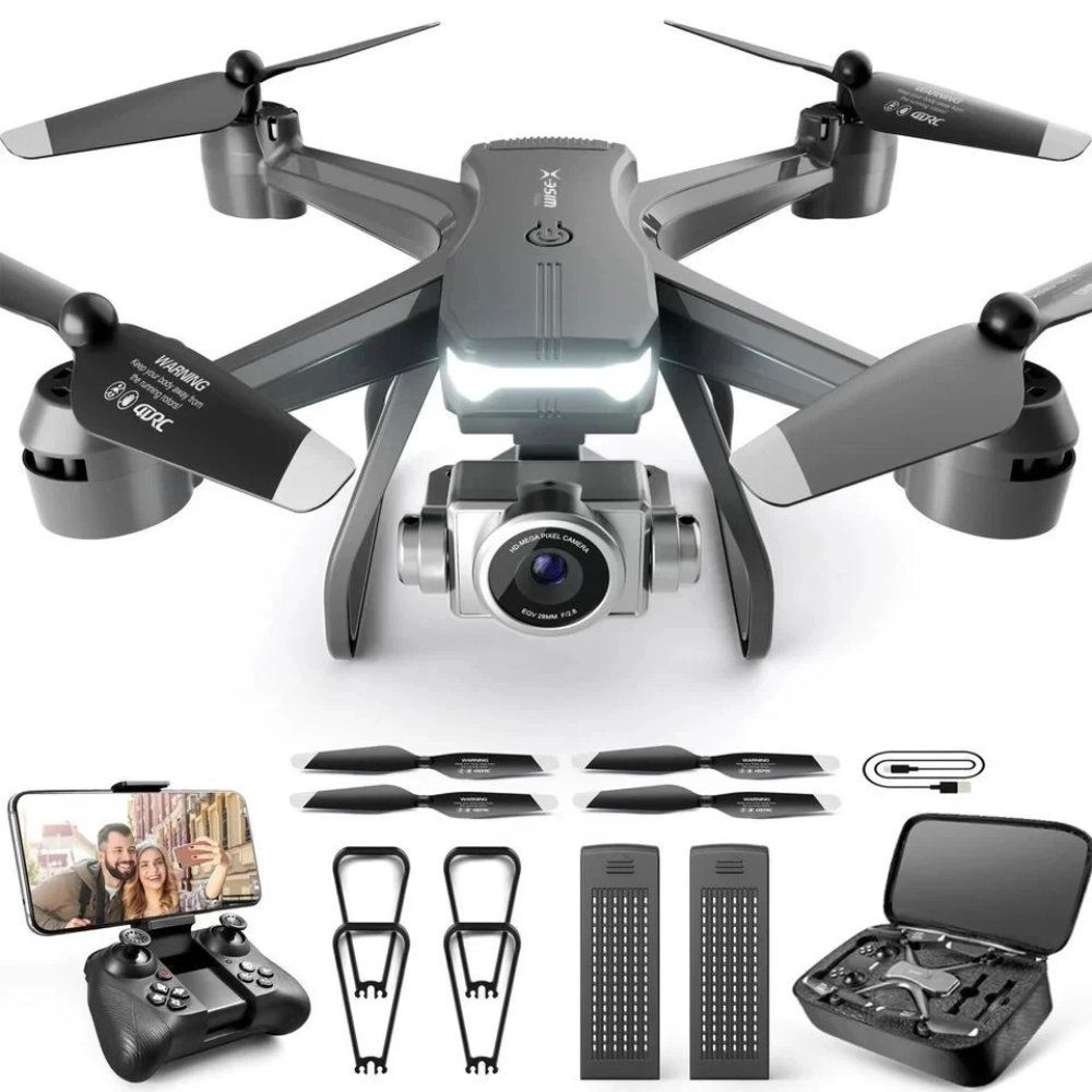 v14 6k dual camera fpv drone rc quadcopter for beginners