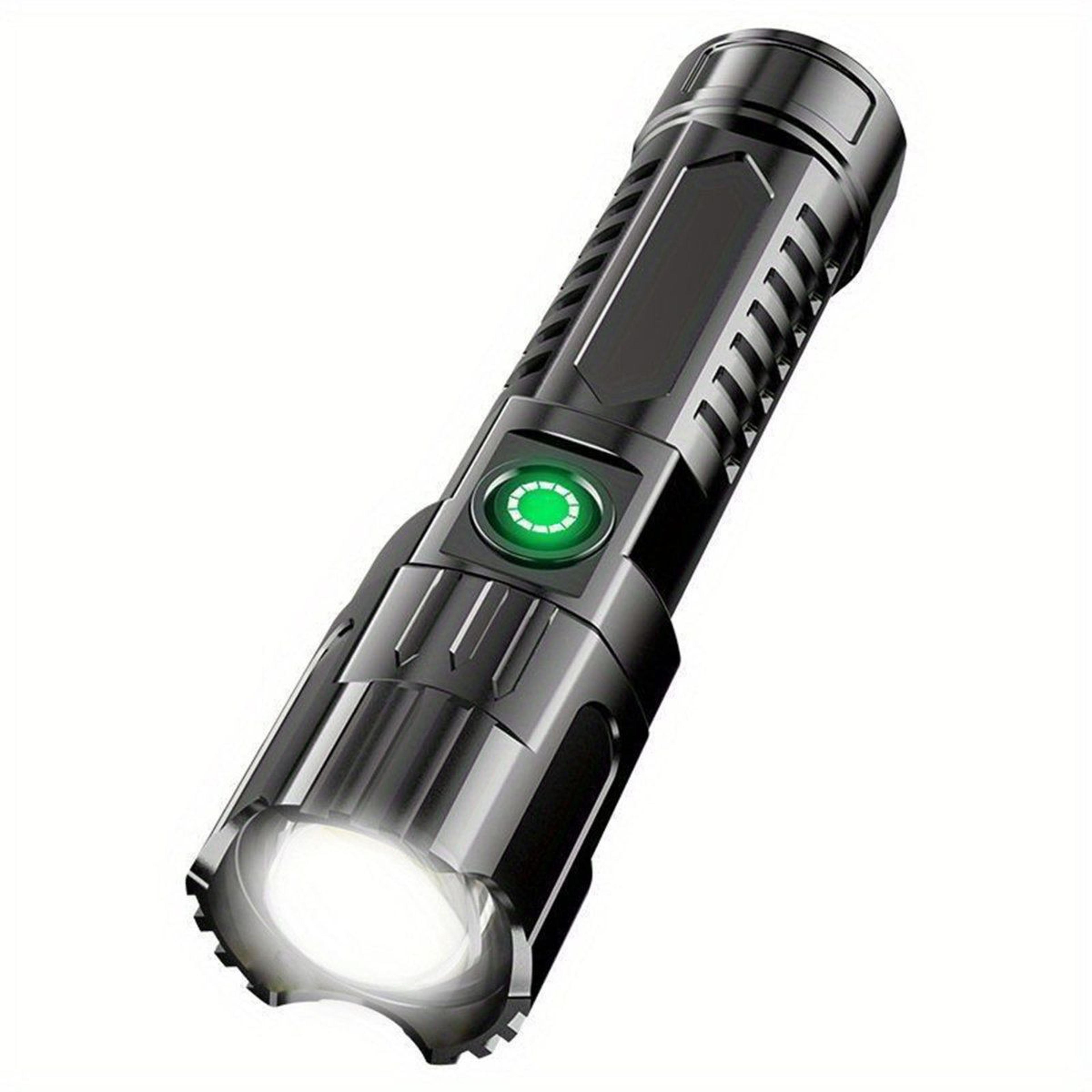 portable usb rechargeable led floodlight flashlight for home car camping and emergencies