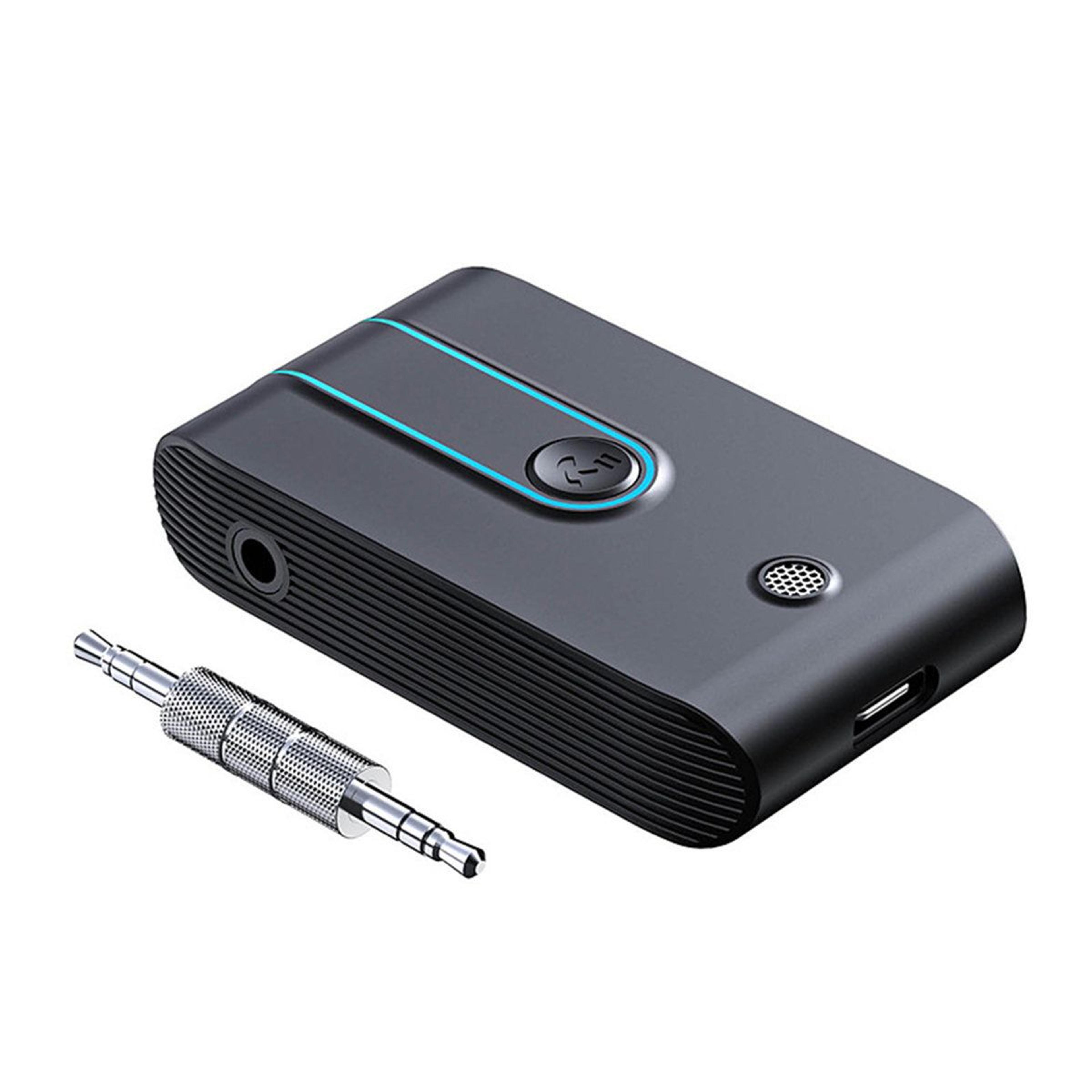 designs bluetooth 5.0 car aux receiver wireless audio adapter