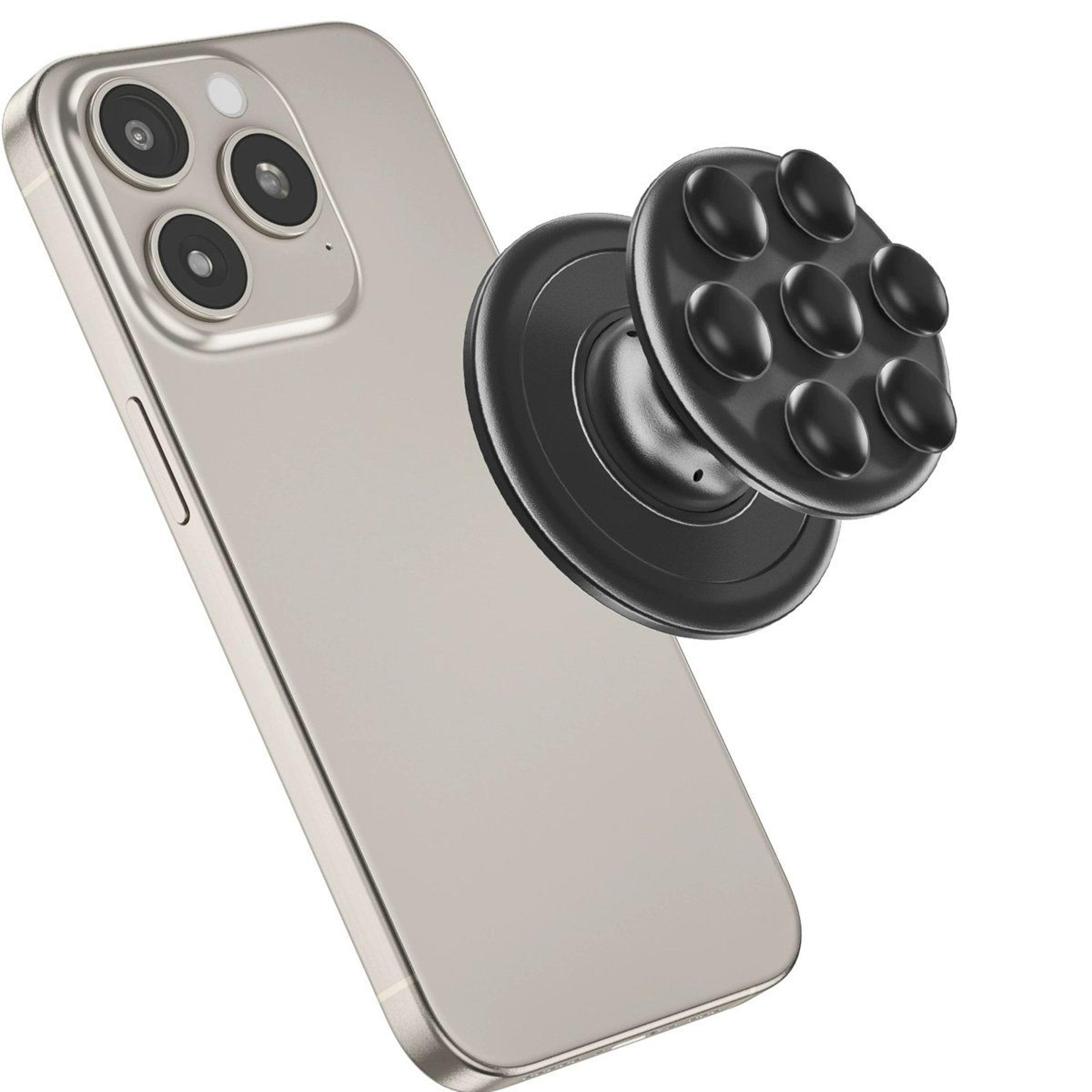 magsafe magnetic phone holder suction cup phone mount with kickstand