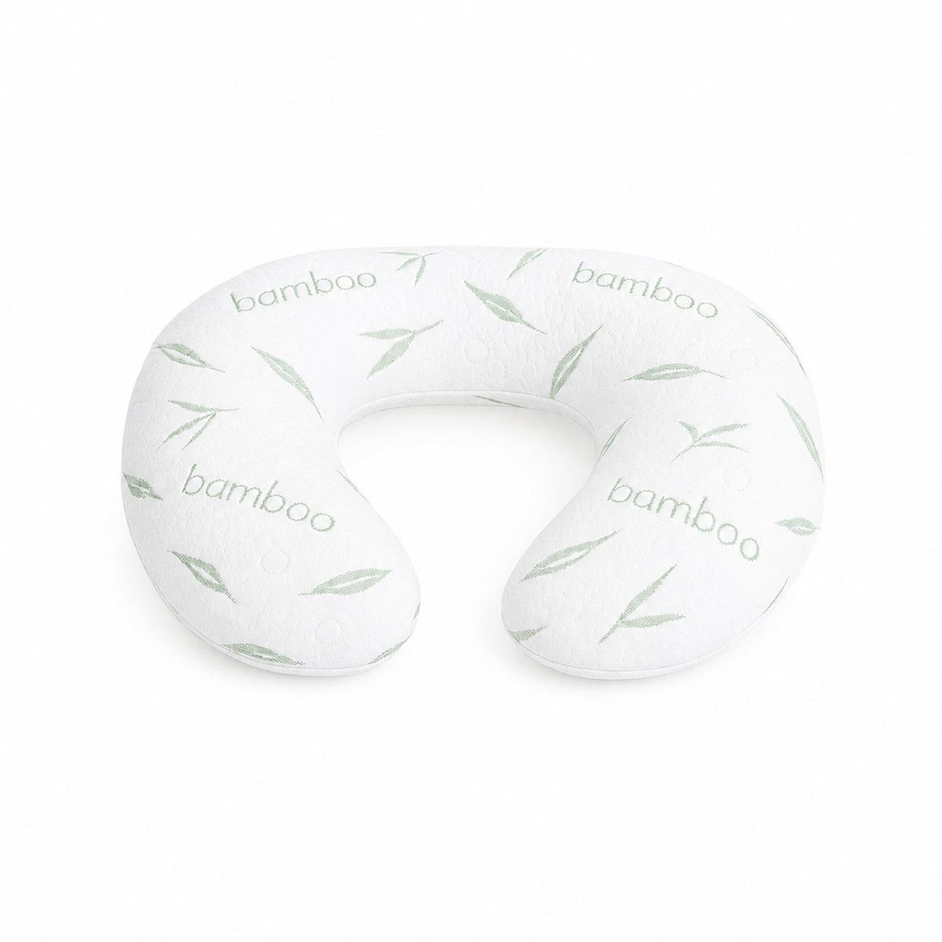 premium nursing pillow with bamboo cover washable feeding support