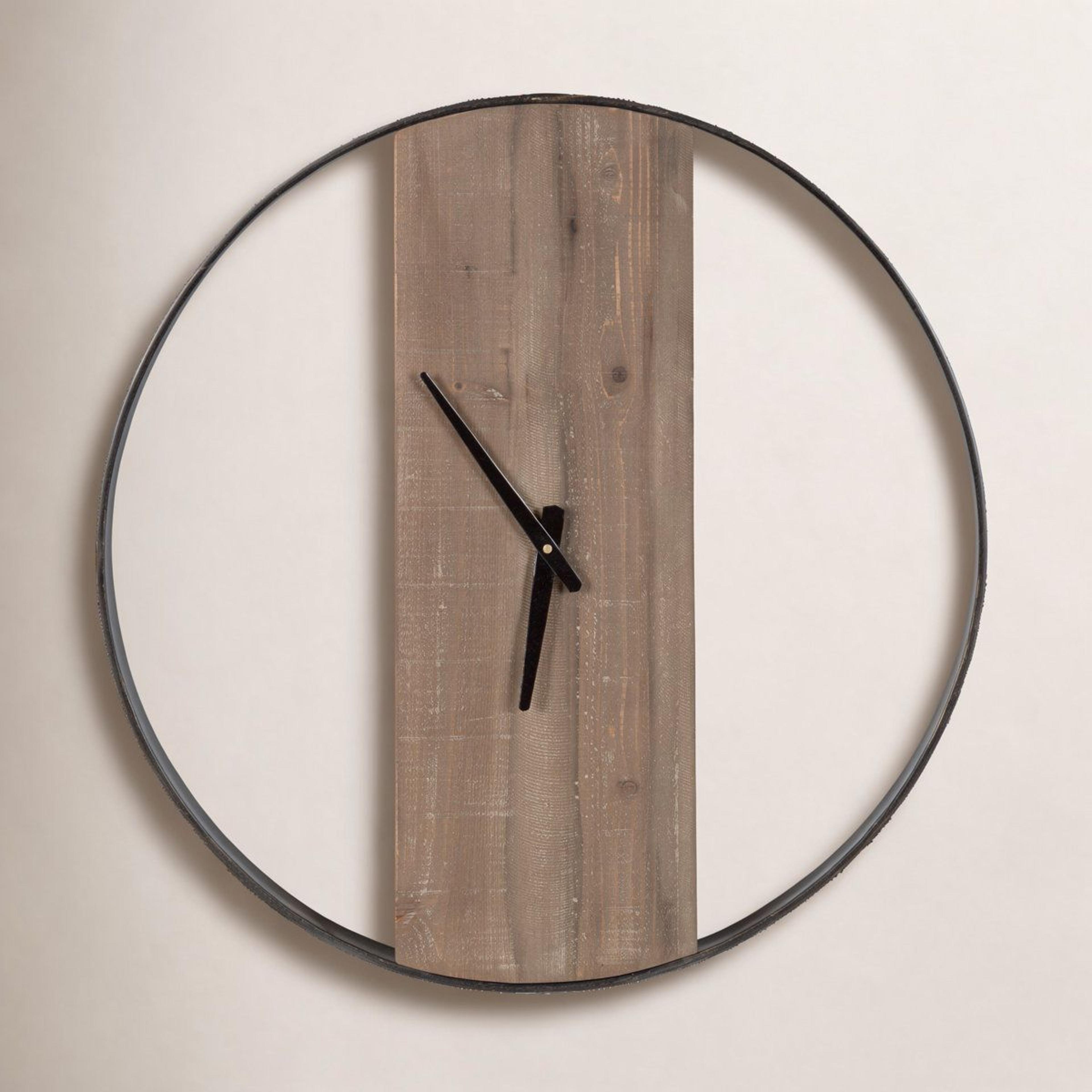 32 inch modern metal wall clock decorative large wall clock