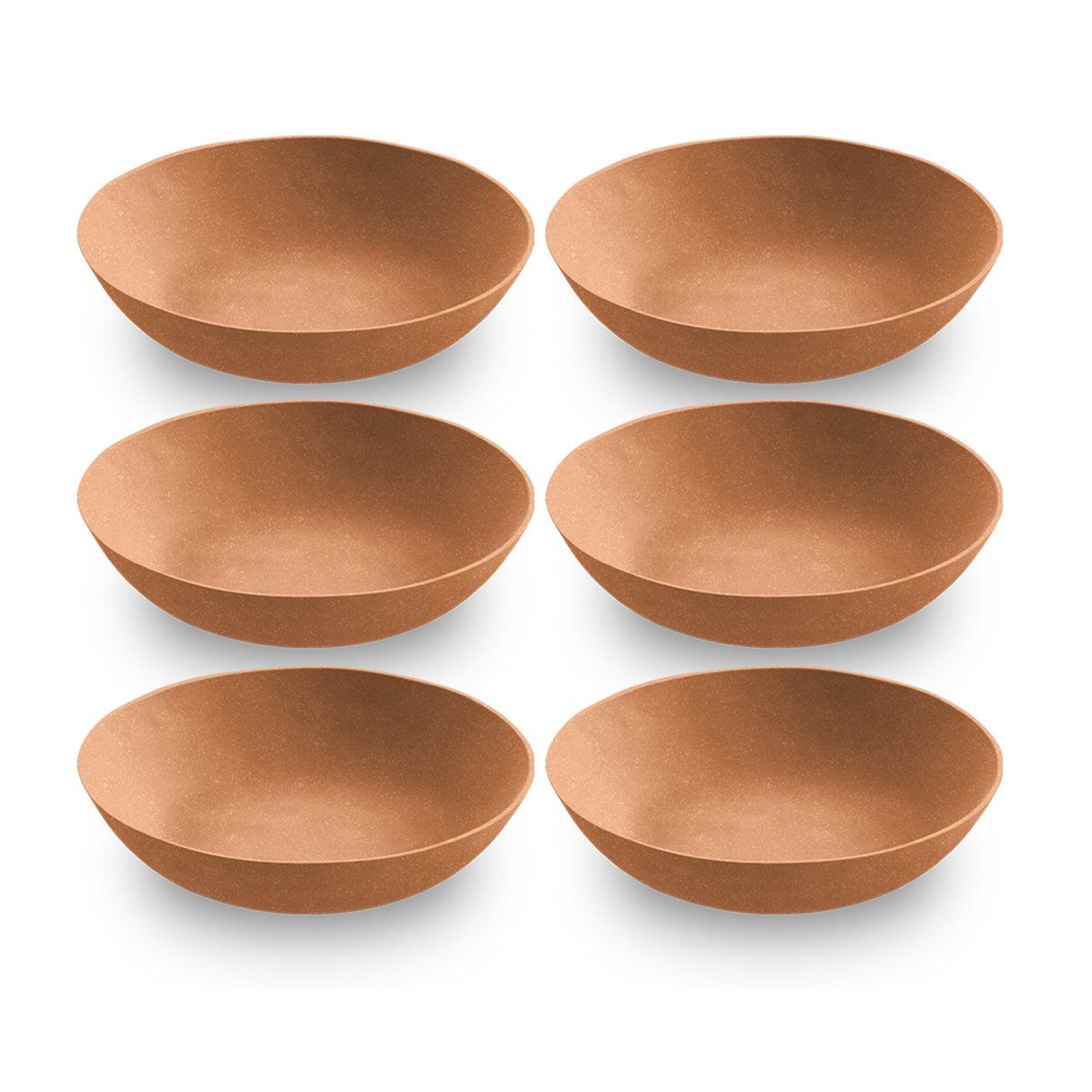 melamine pasta bowls set of 6 durable stackable dinnerware