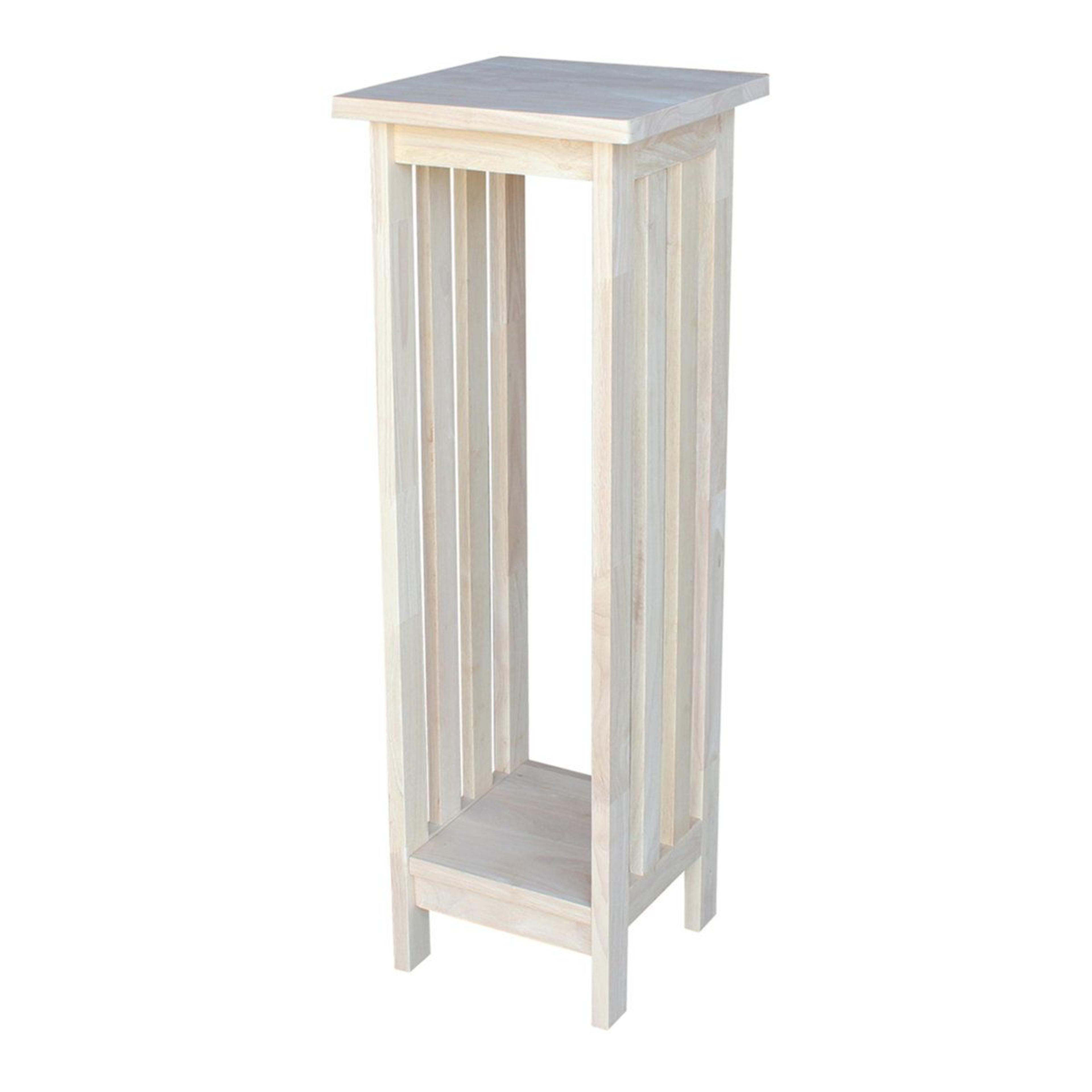 manatuto solid wood 2 tier plant stand indoor plant display shelf