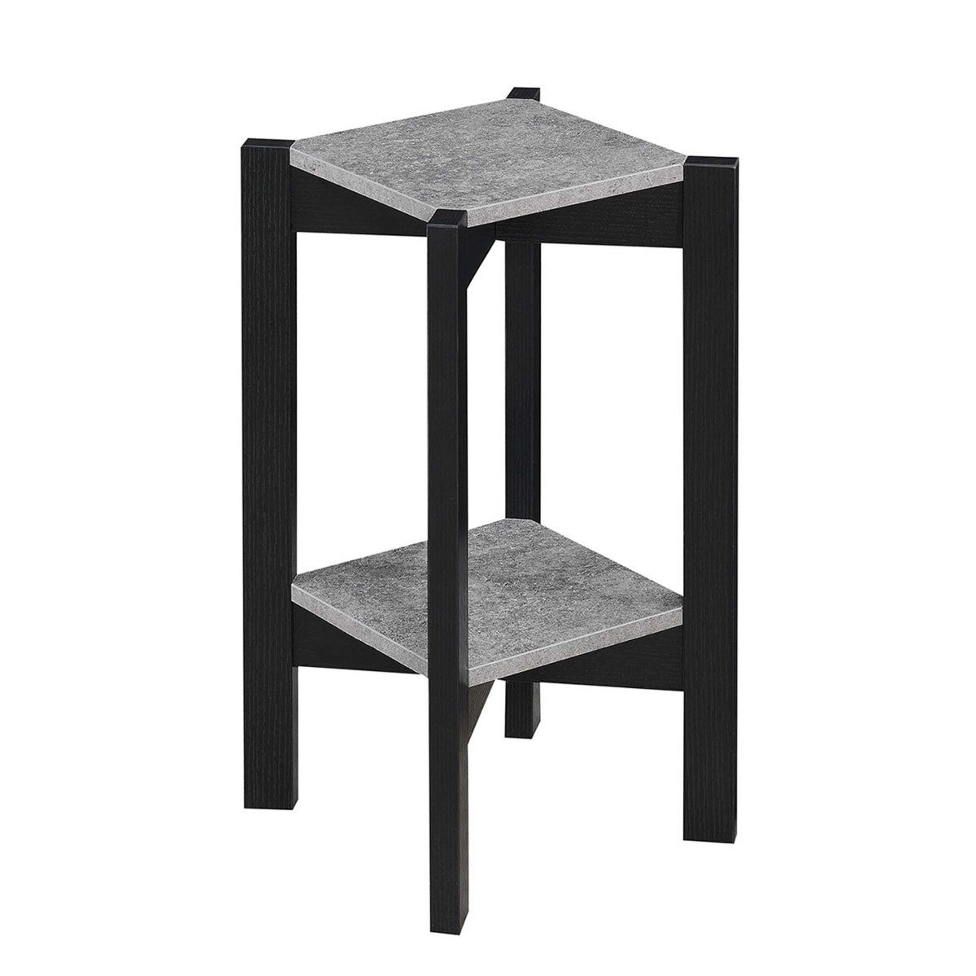 corto 2 tier plant stand modern indoor plant display shelf