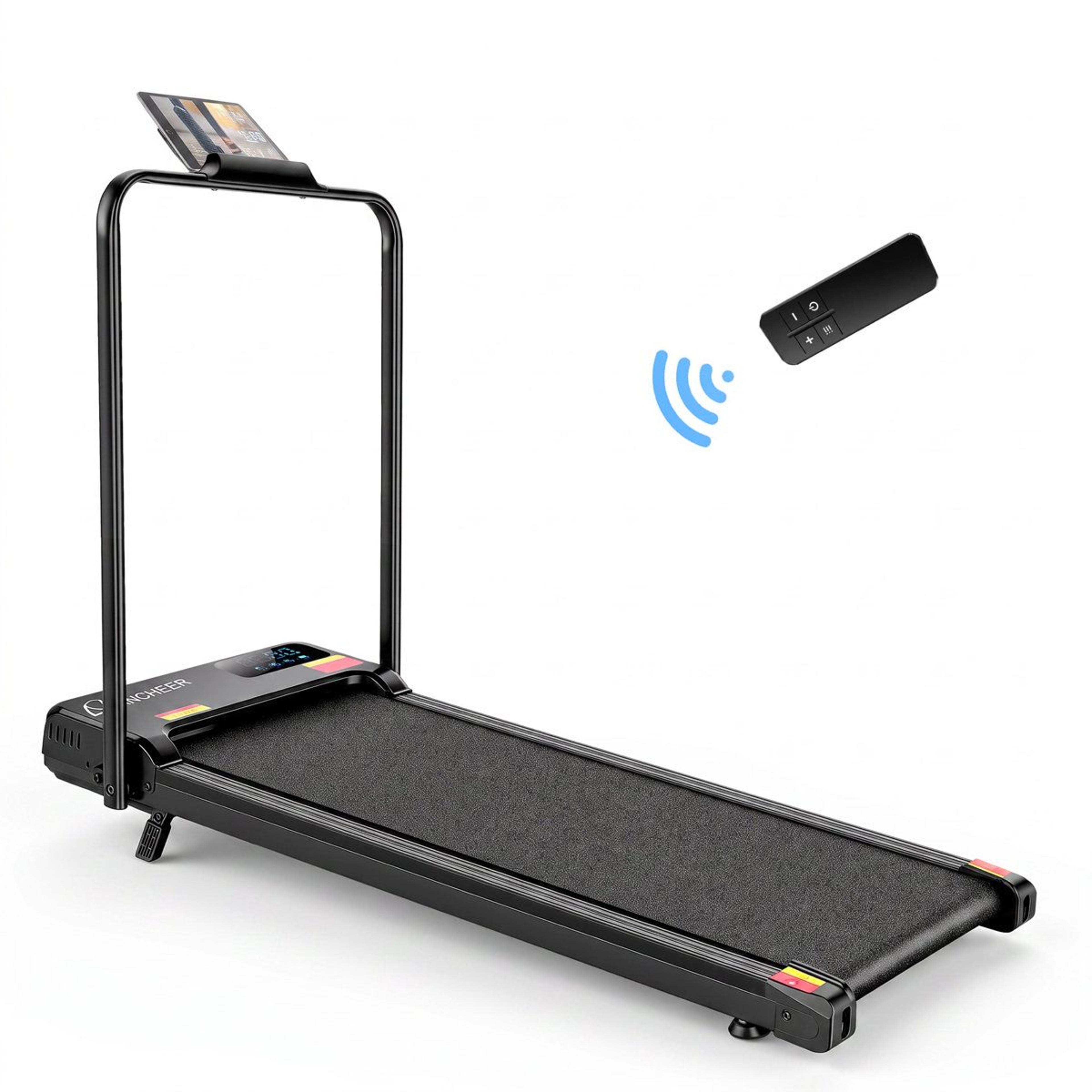 under desk walking pad treadmill with 2.5hp motor app and remote control