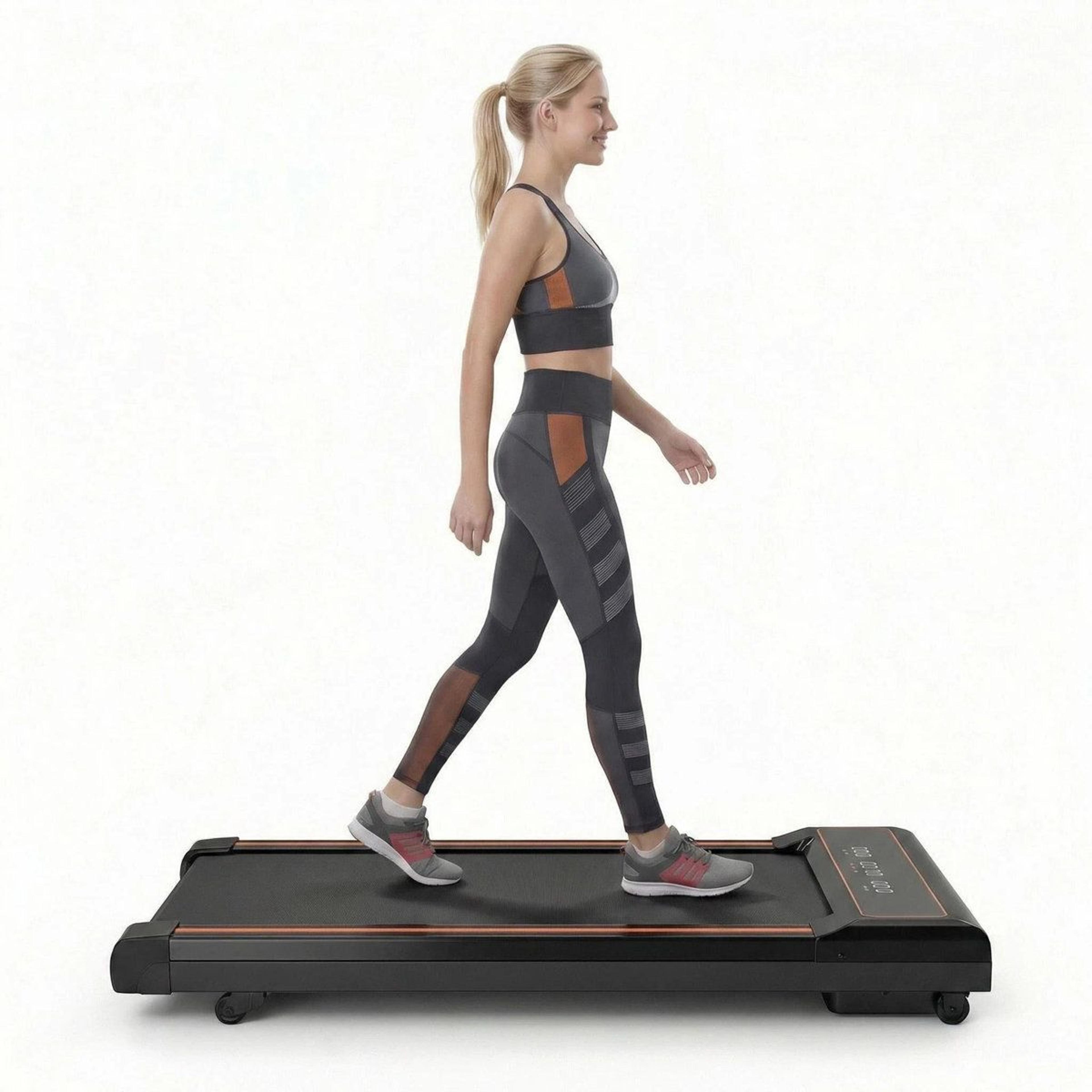 portable under desk walking pad treadmill with adjustable speed