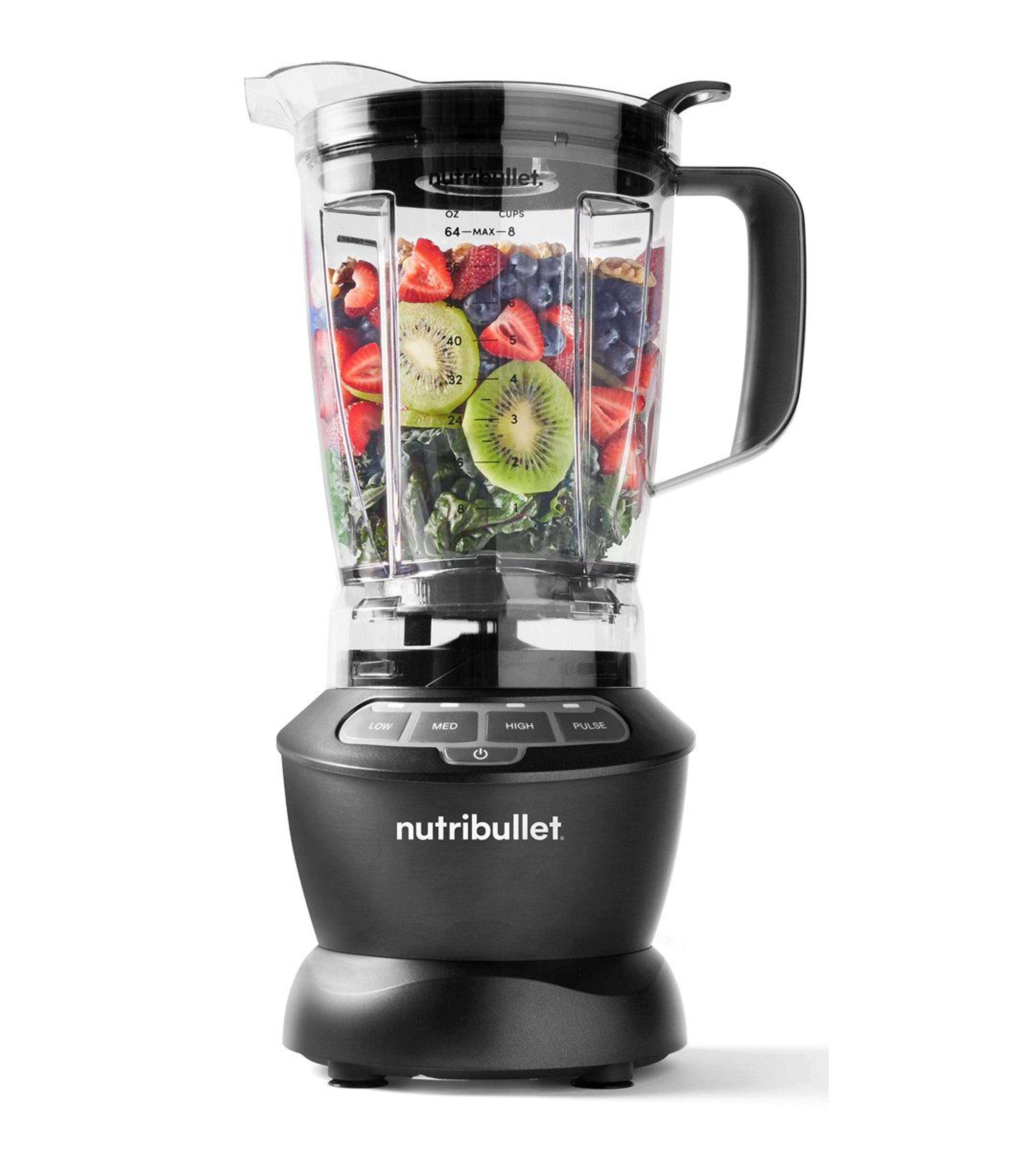 1200w countertop blender with 3 speeds pulse mode and stainless steel blades